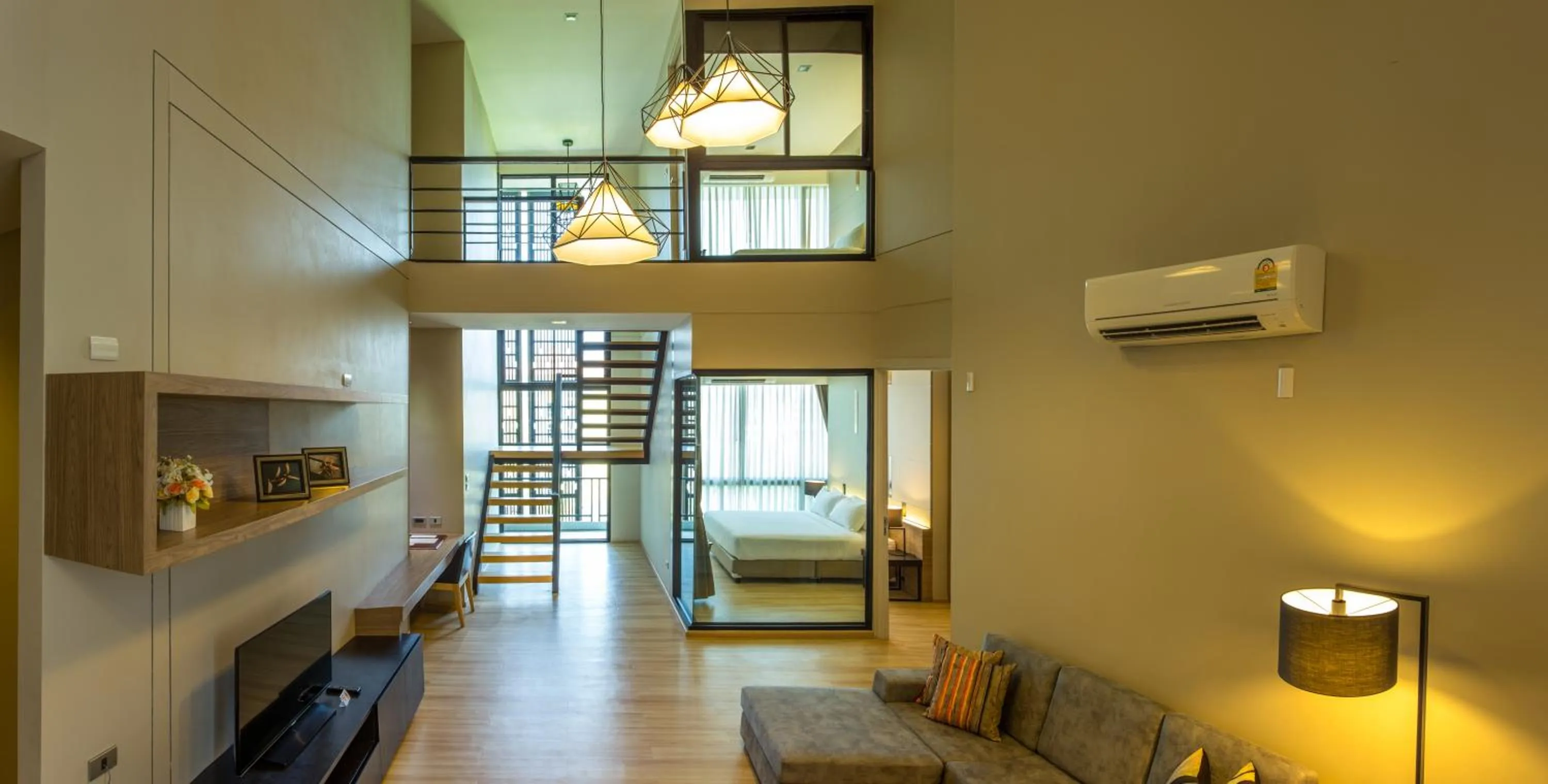 Communal lounge/ TV room in Hyde Park Chiangmai