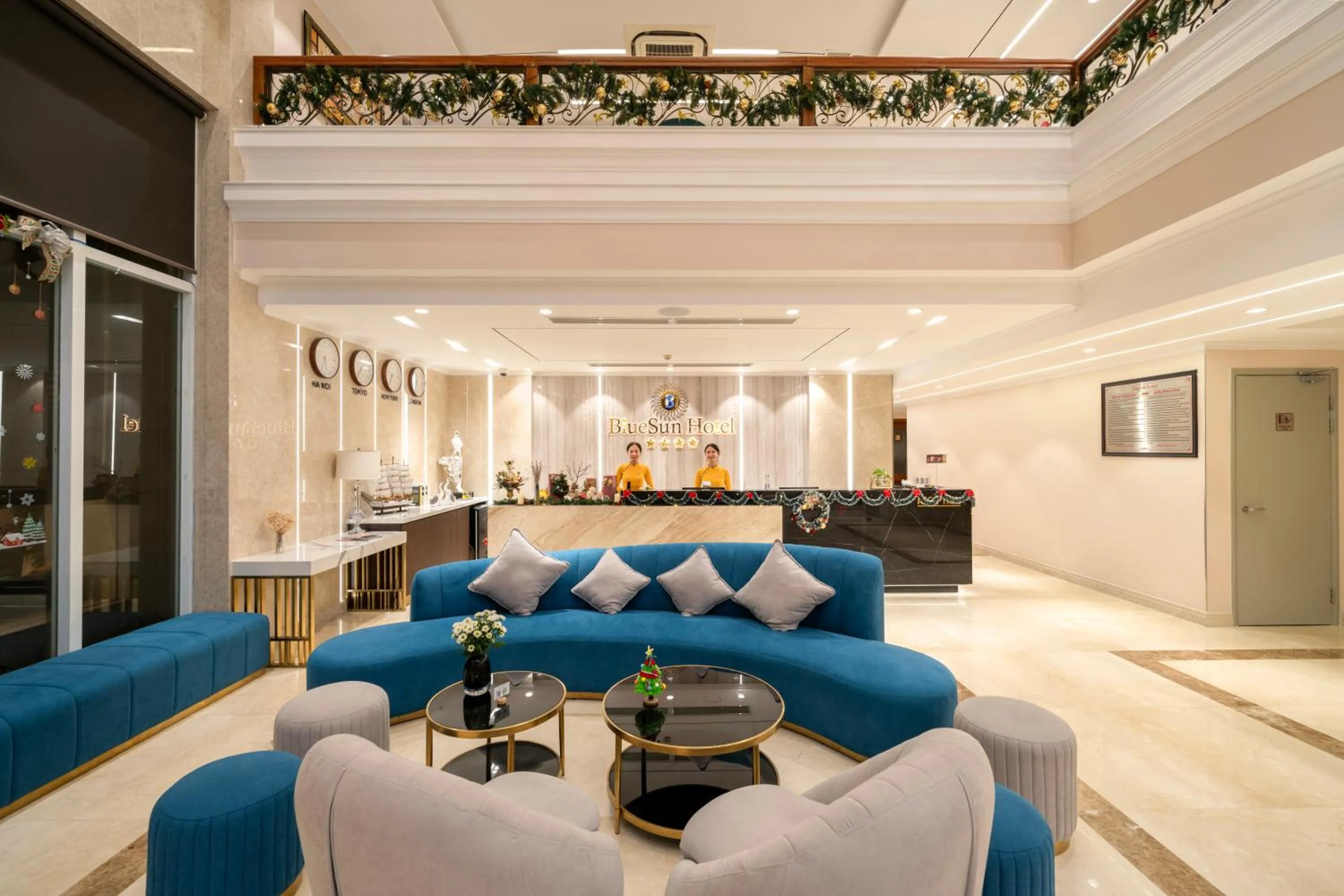 Lobby or reception in BlueSun Danang Beach Hotel