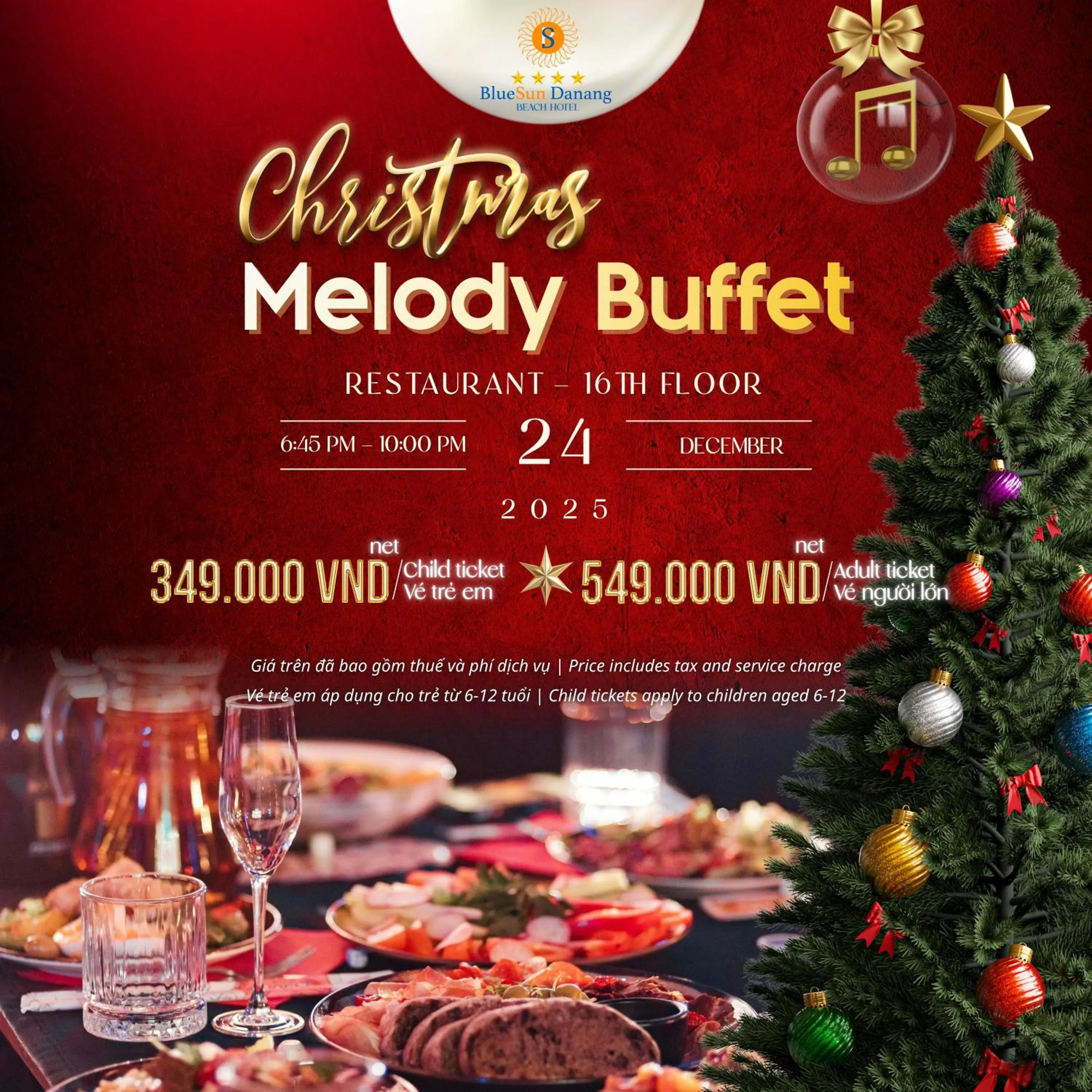 Restaurant/places to eat in BlueSun Danang Beach Hotel