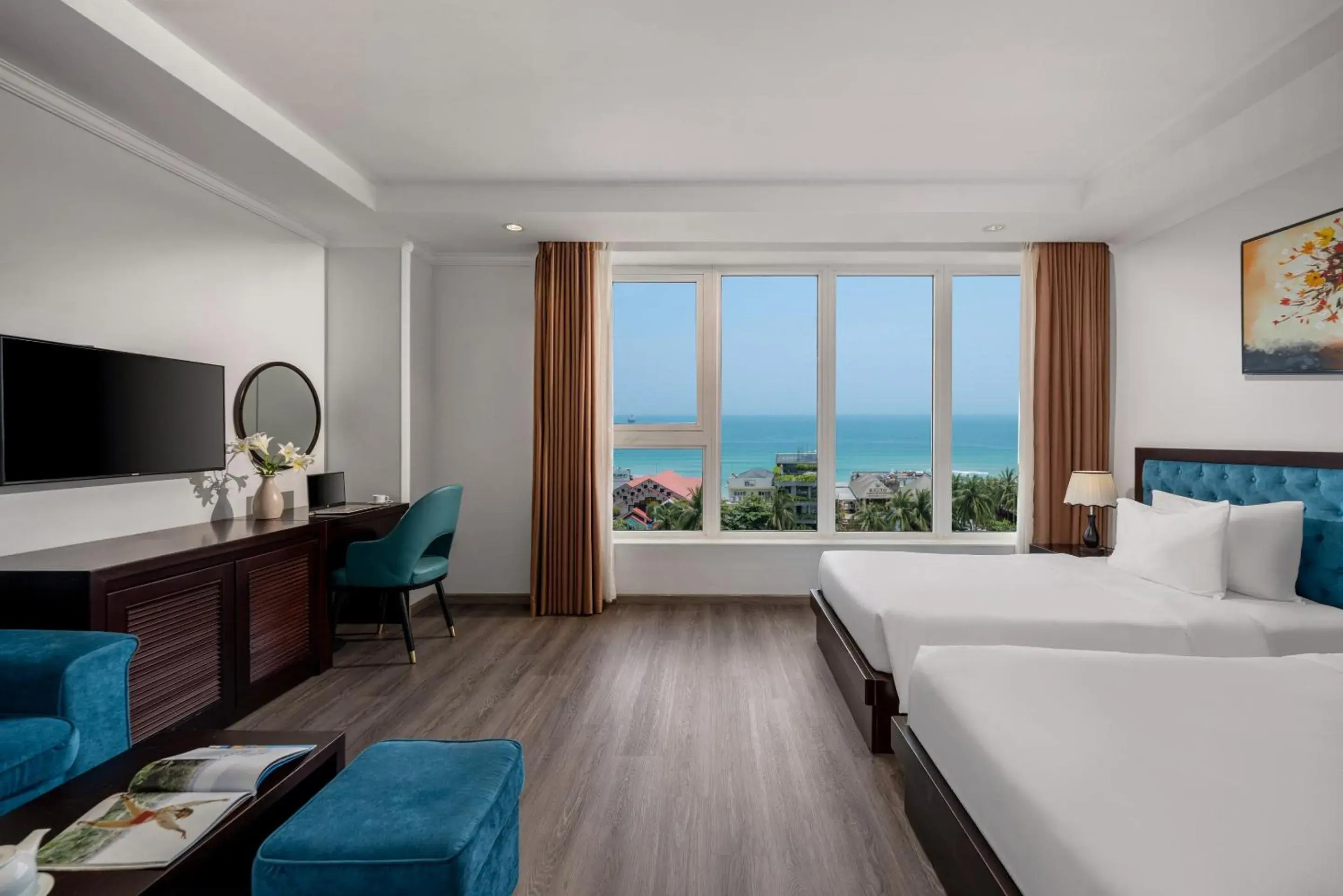 Studio Twin Ocean View - Afternoon Tea Included in BlueSun Danang Beach Hotel Studio Twin Ocean View - Afternoon Tea Included in BlueSun Danang Beach Hotel