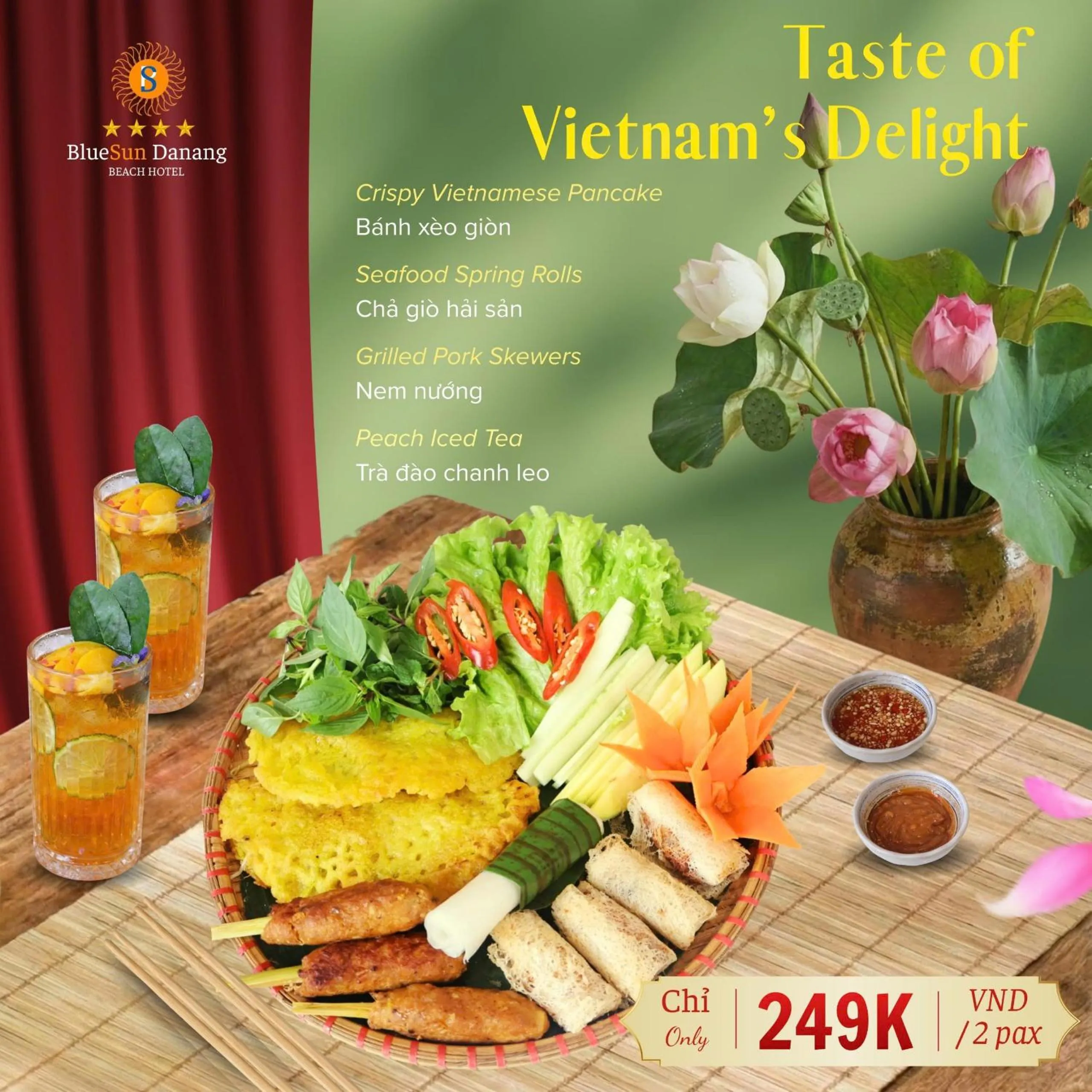 Restaurant/places to eat in BlueSun Danang Beach Hotel