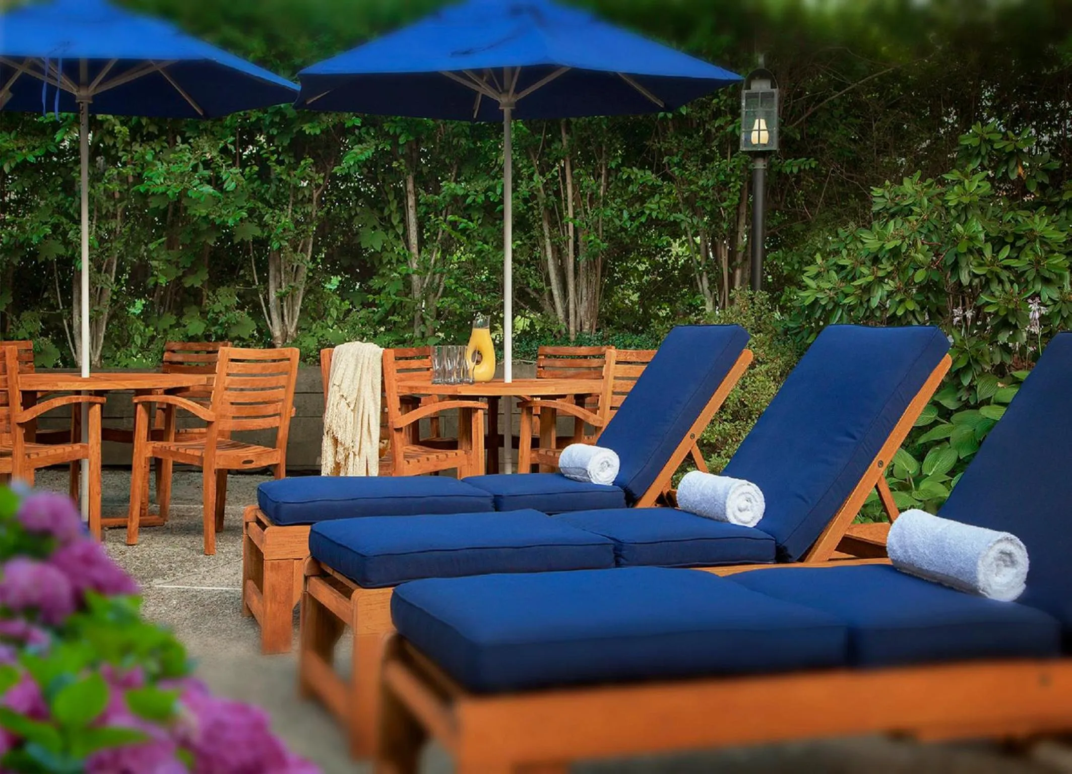 Patio in Inn on the Square