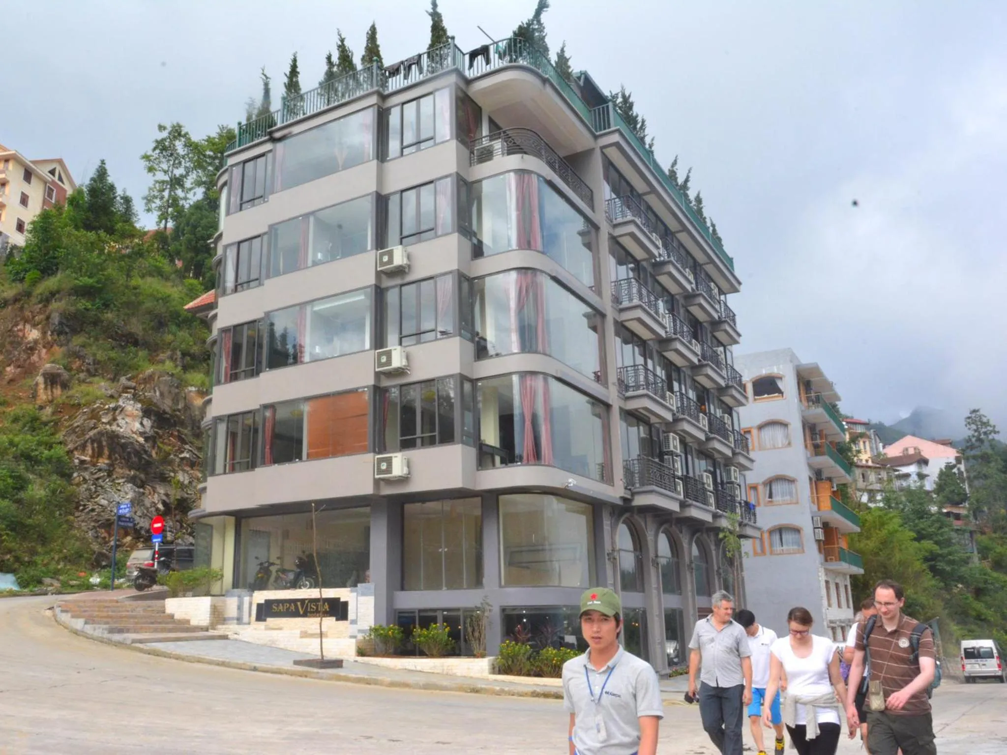 Property building in Sapa Vista Hotel