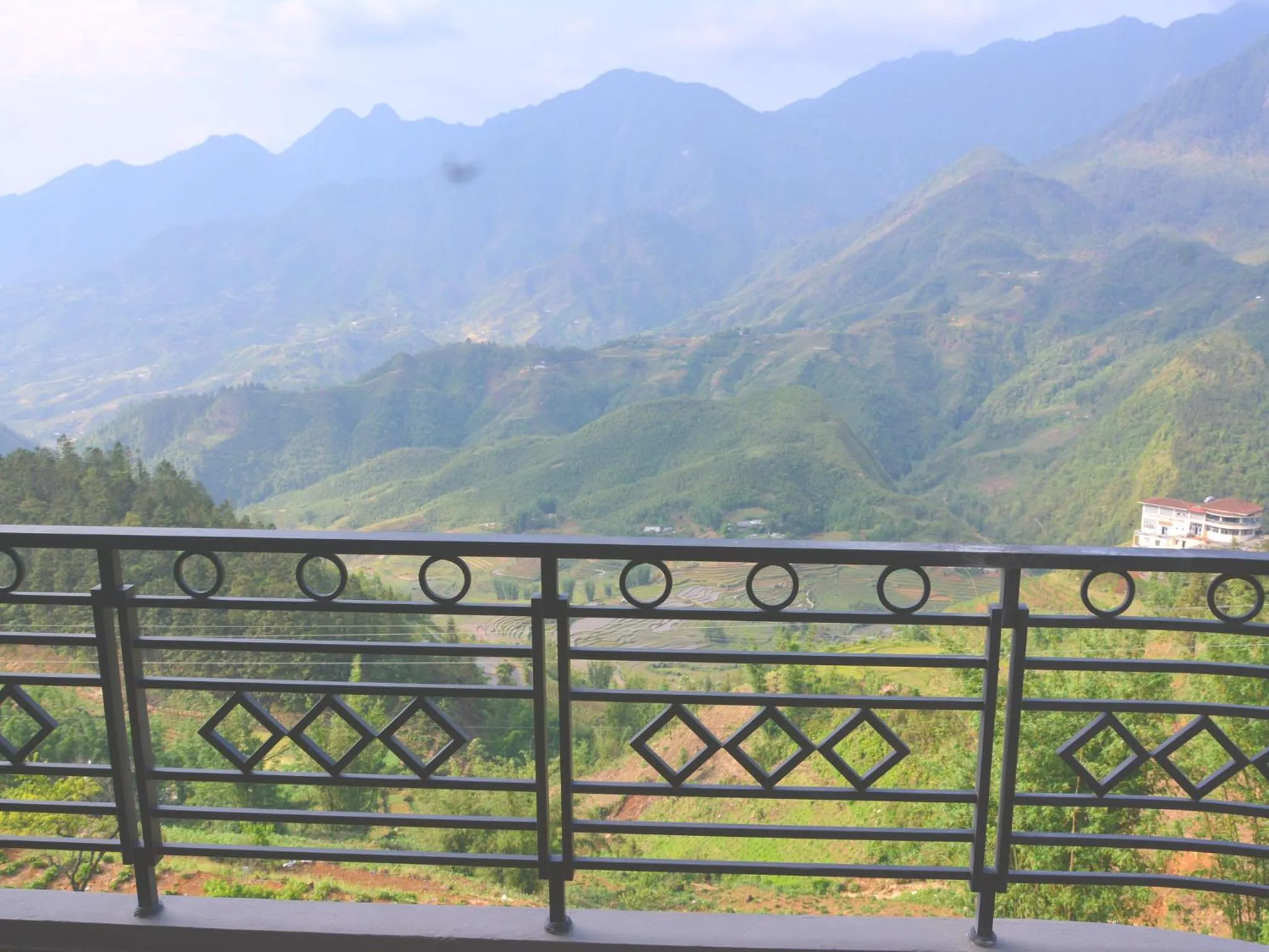Balcony/Terrace in Sapa Vista Hotel