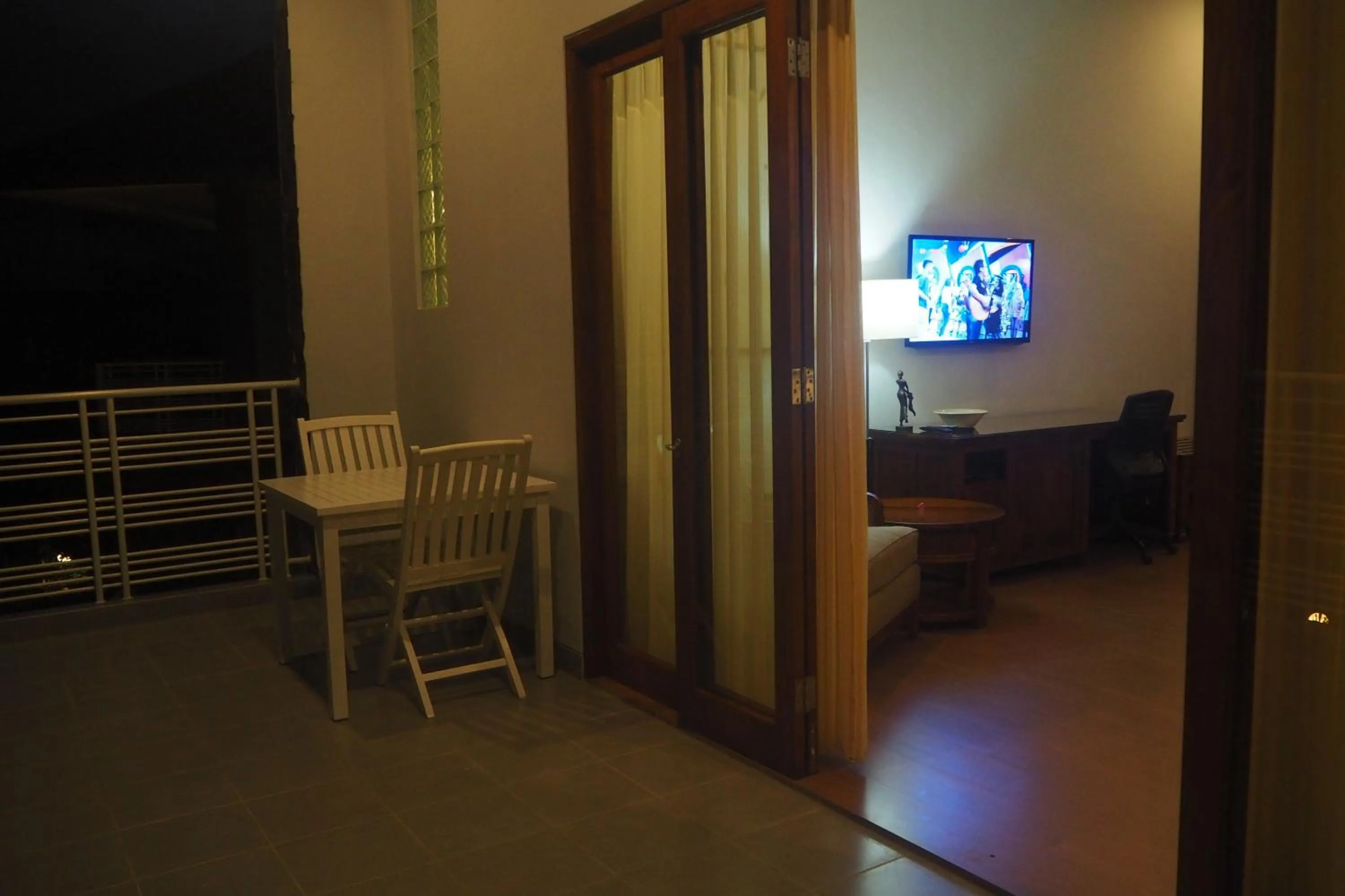 Balcony/Terrace in The Gecho Inn Country