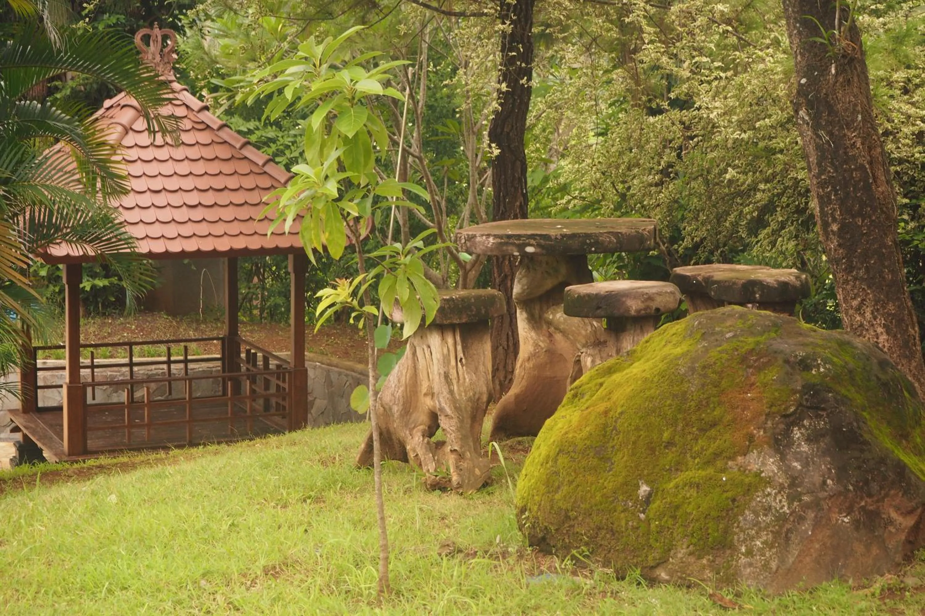 Garden in The Gecho Inn Country