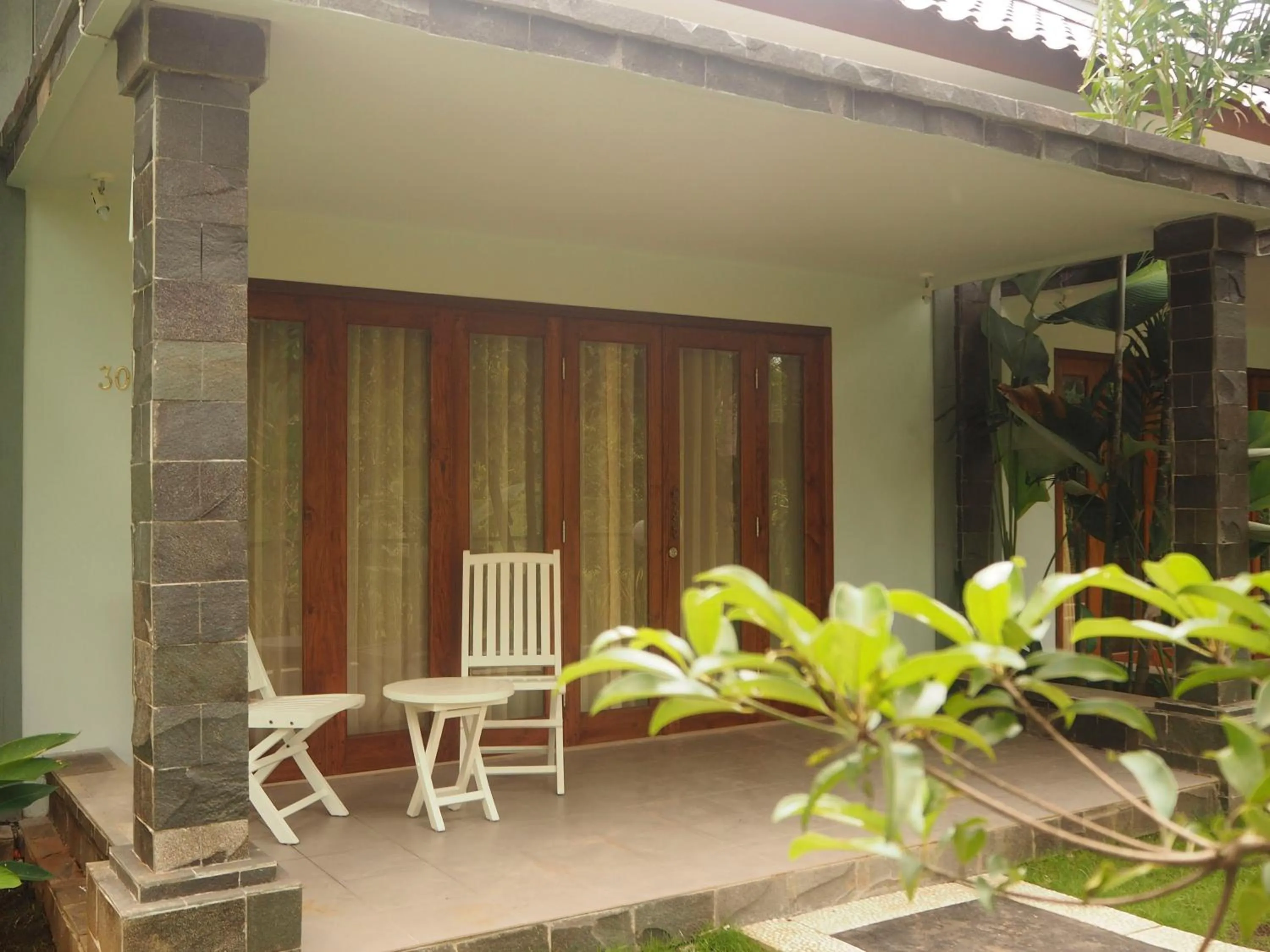 Balcony/Terrace in The Gecho Inn Country