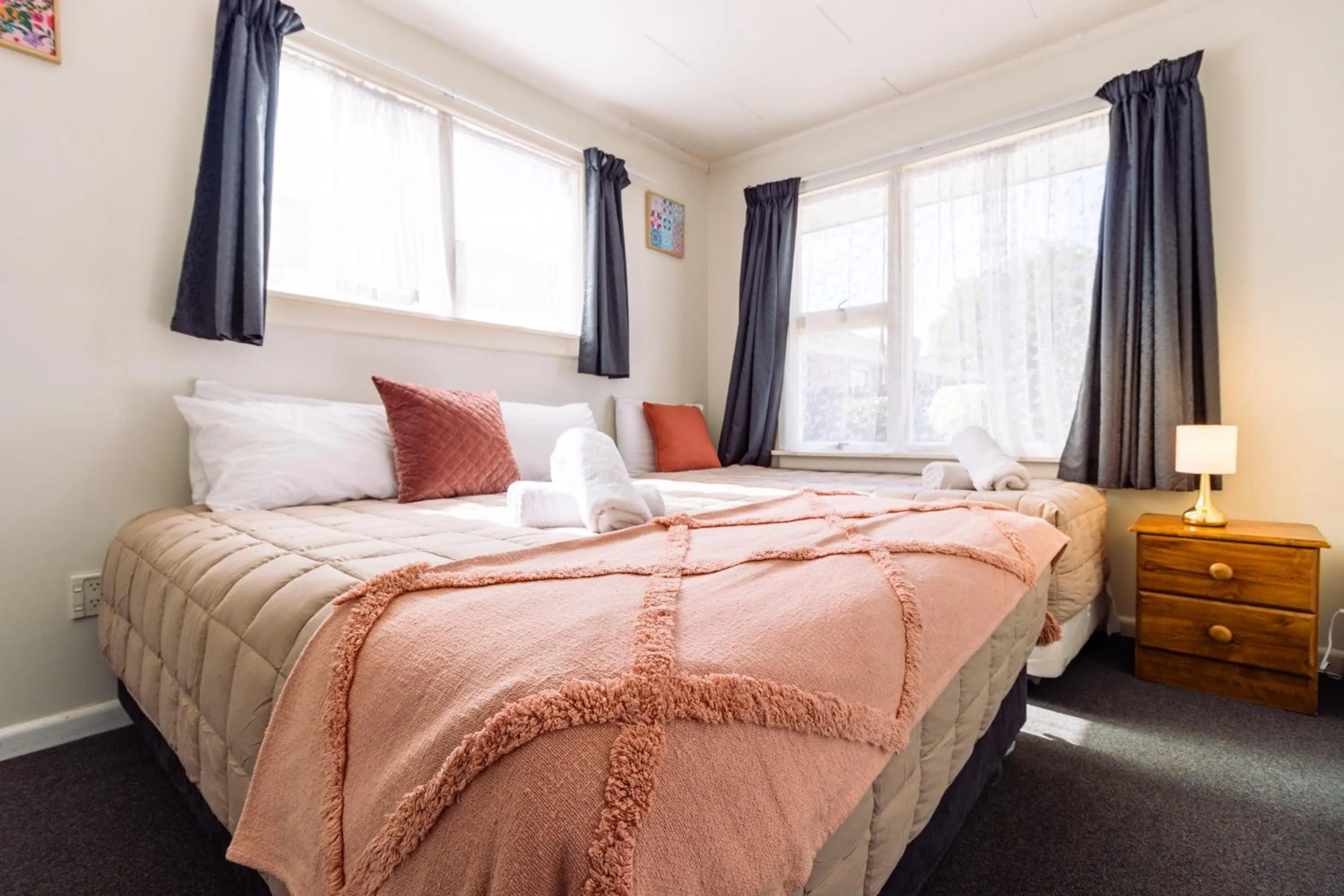 Bed in Belle Bonne Motel