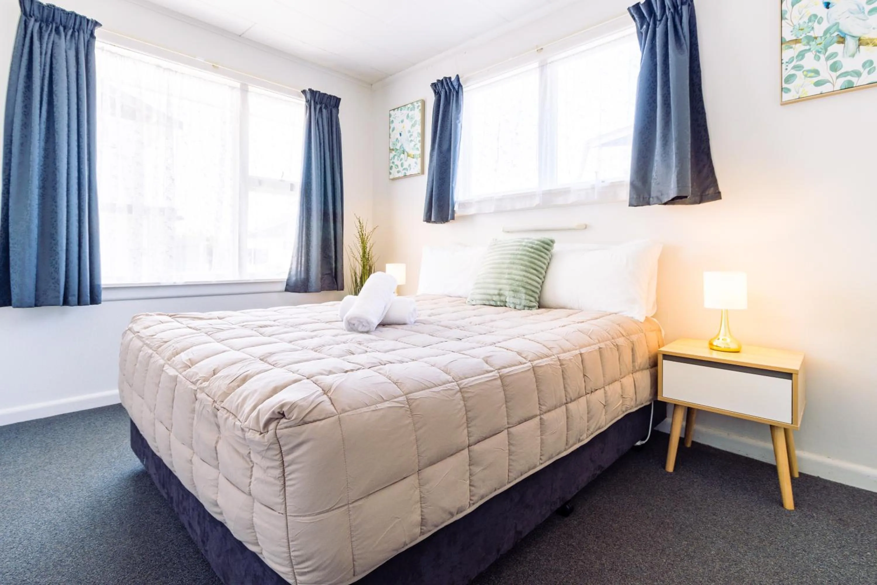 Bed in Belle Bonne Motel