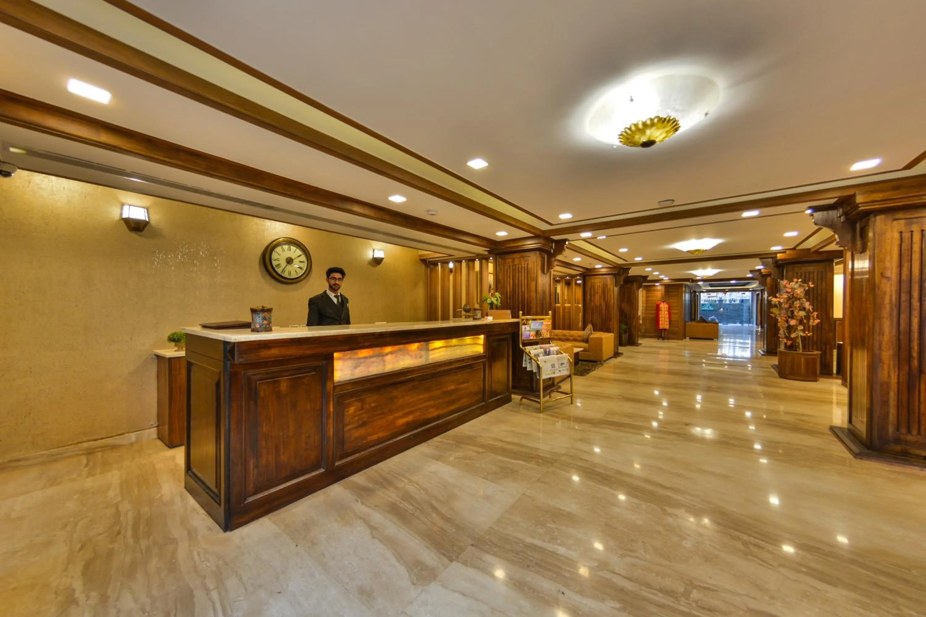 Lobby or reception in Clarks inn srinagar