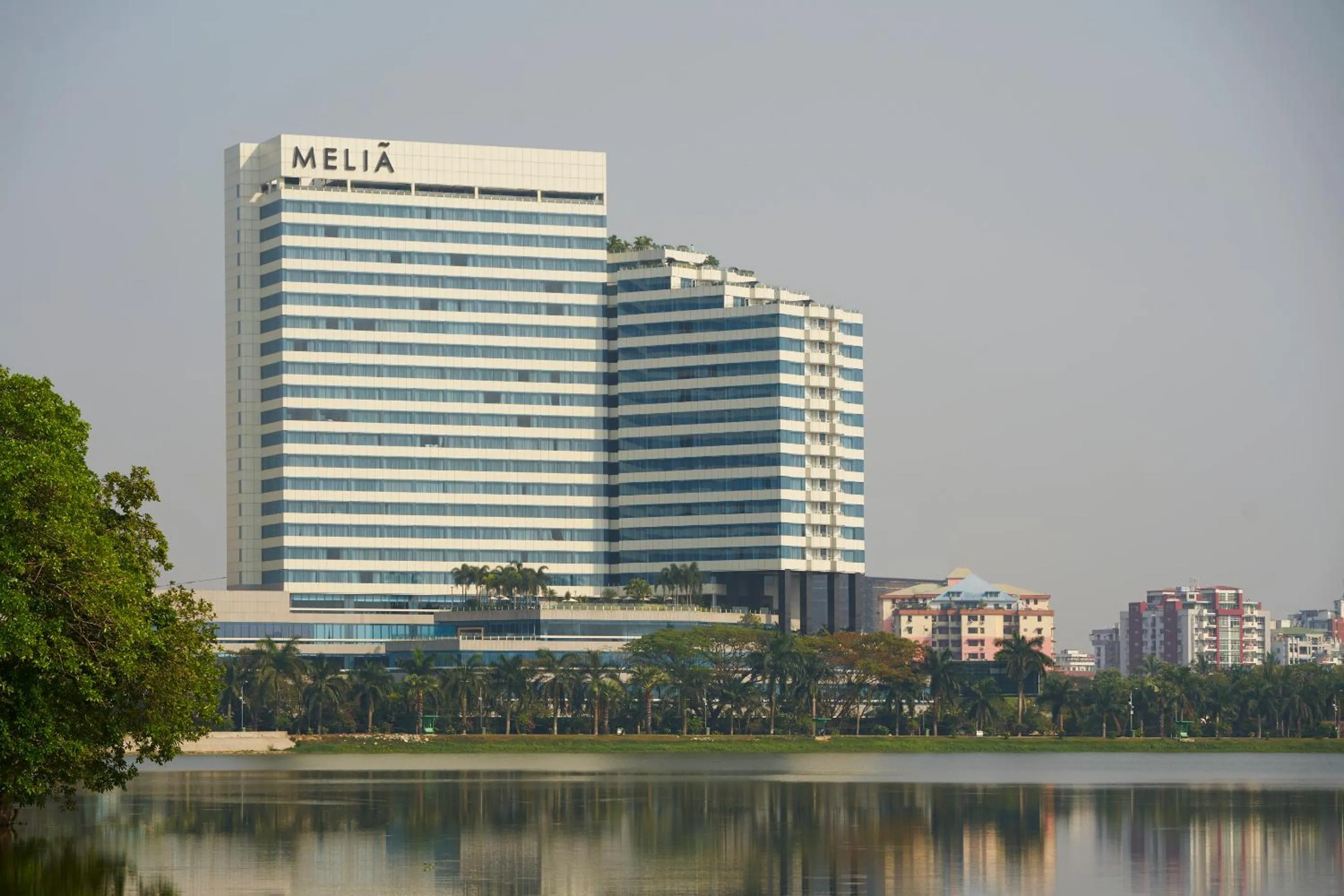Bird's eye view in Melia Yangon