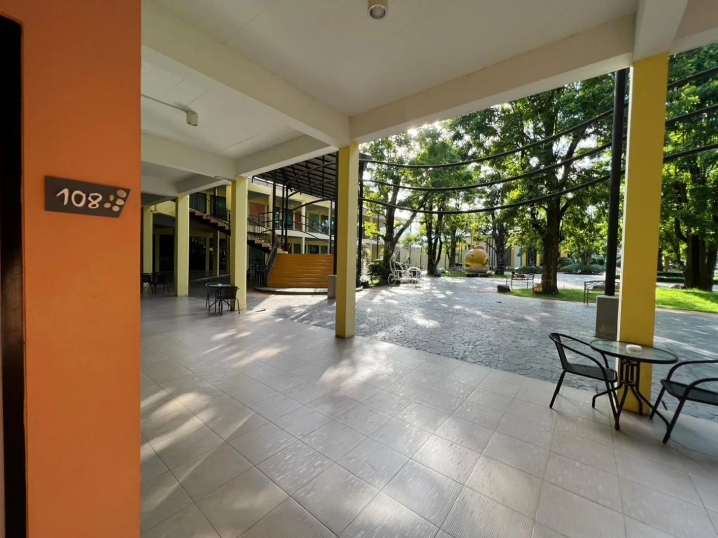 Balcony/Terrace in The Room at Maesai