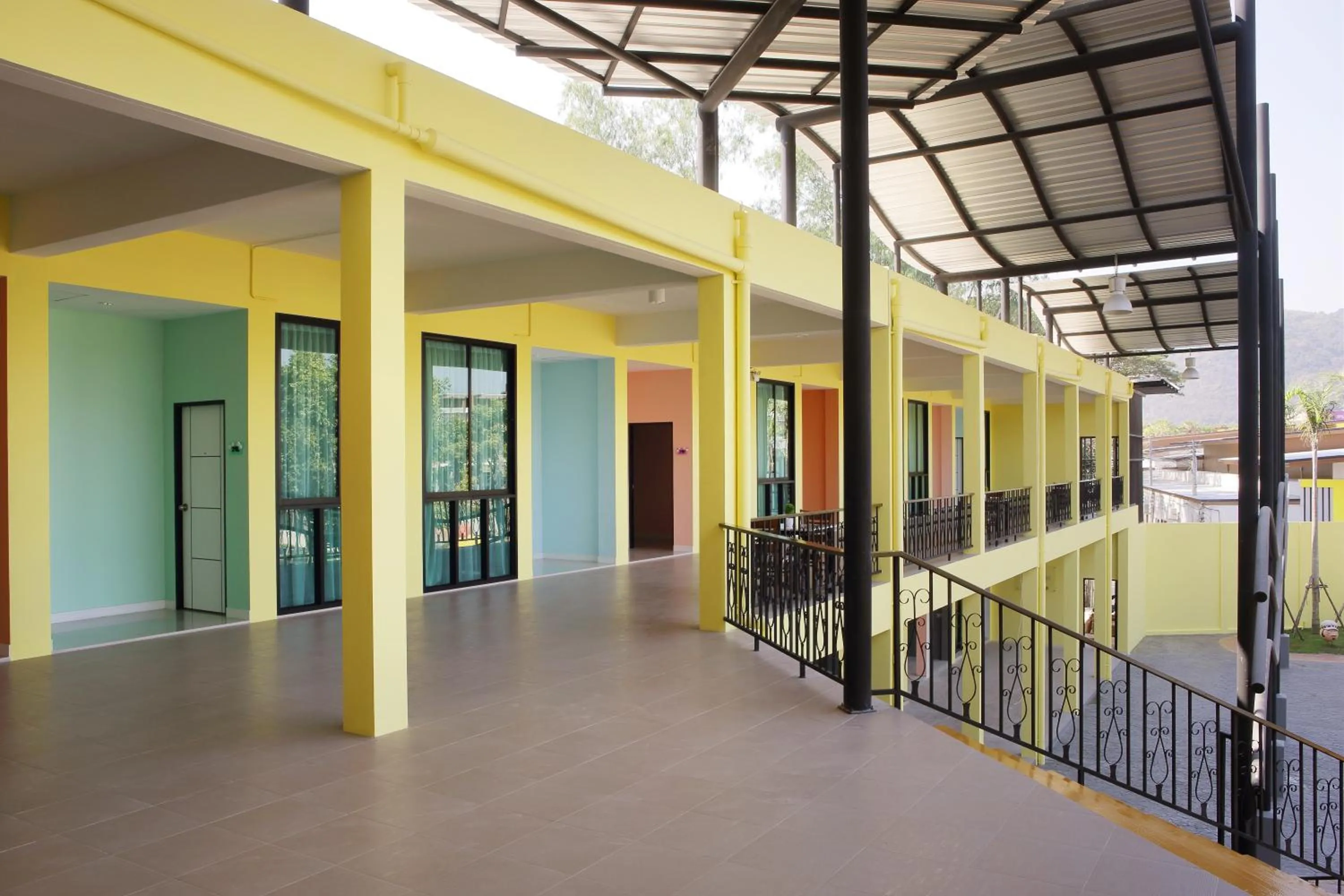 Balcony/Terrace in The Room at Maesai