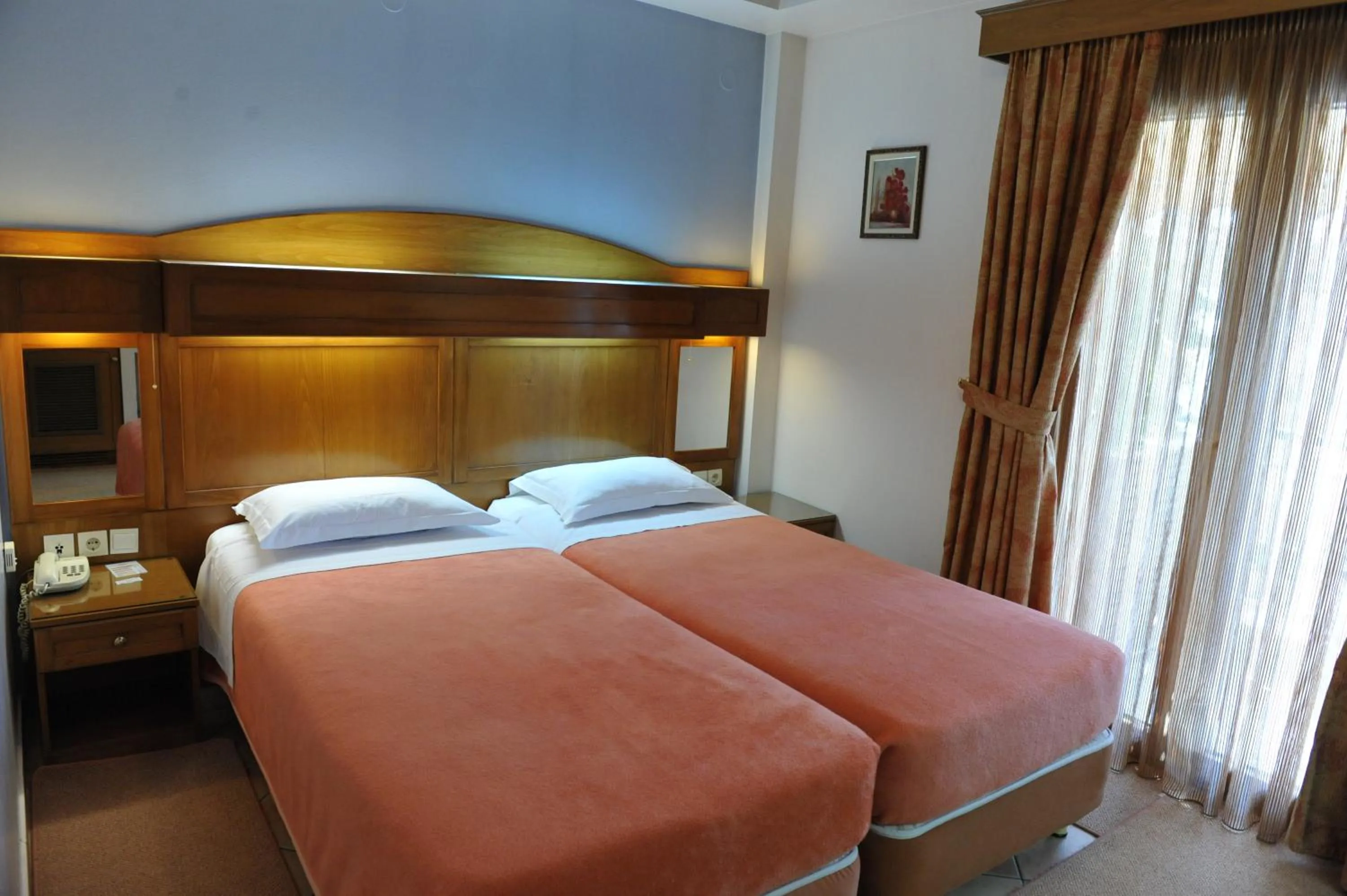 Bed in Hotel Katerina