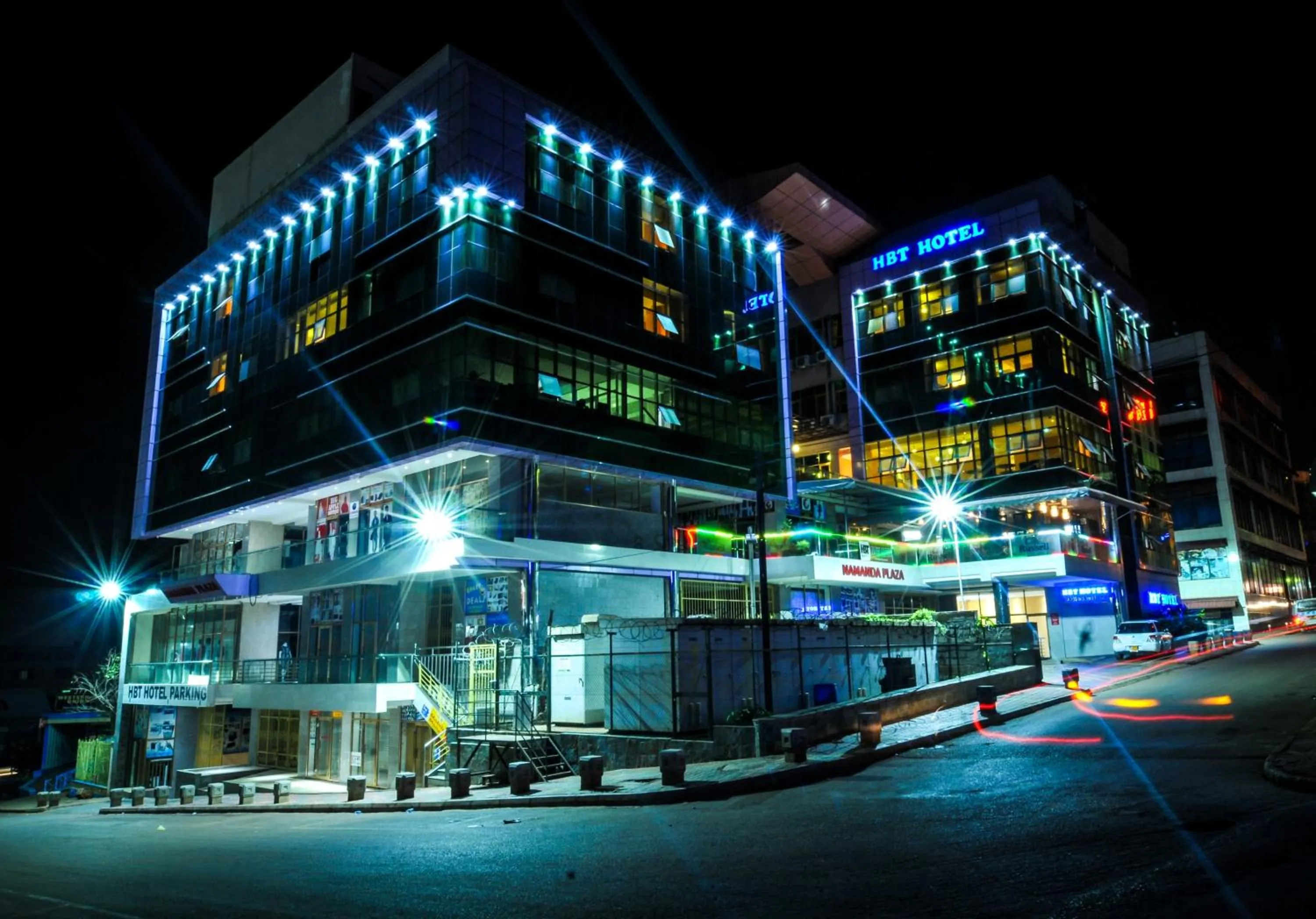 Property building in Russell Hotel