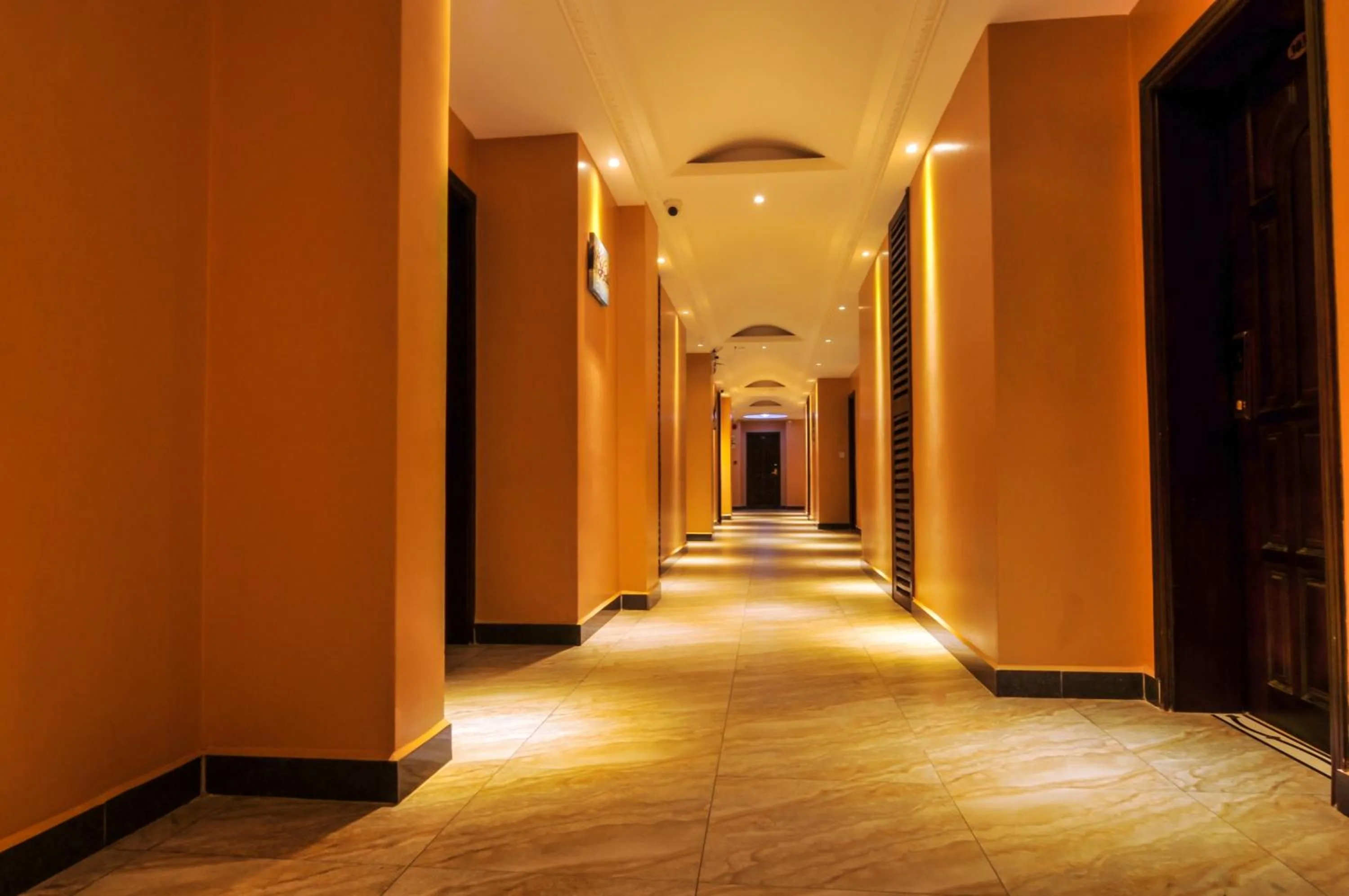 Decorative detail in Russell Hotel