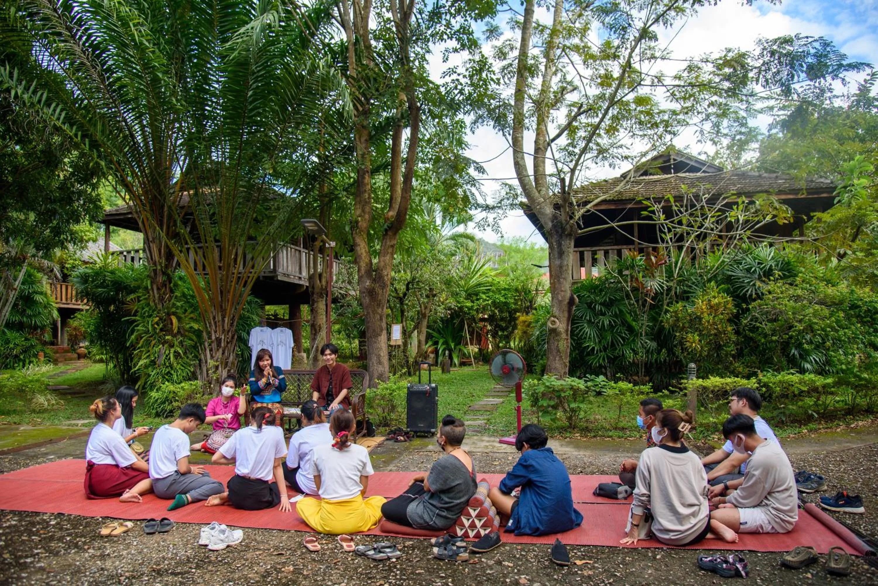People in Khoom Kam Kaew