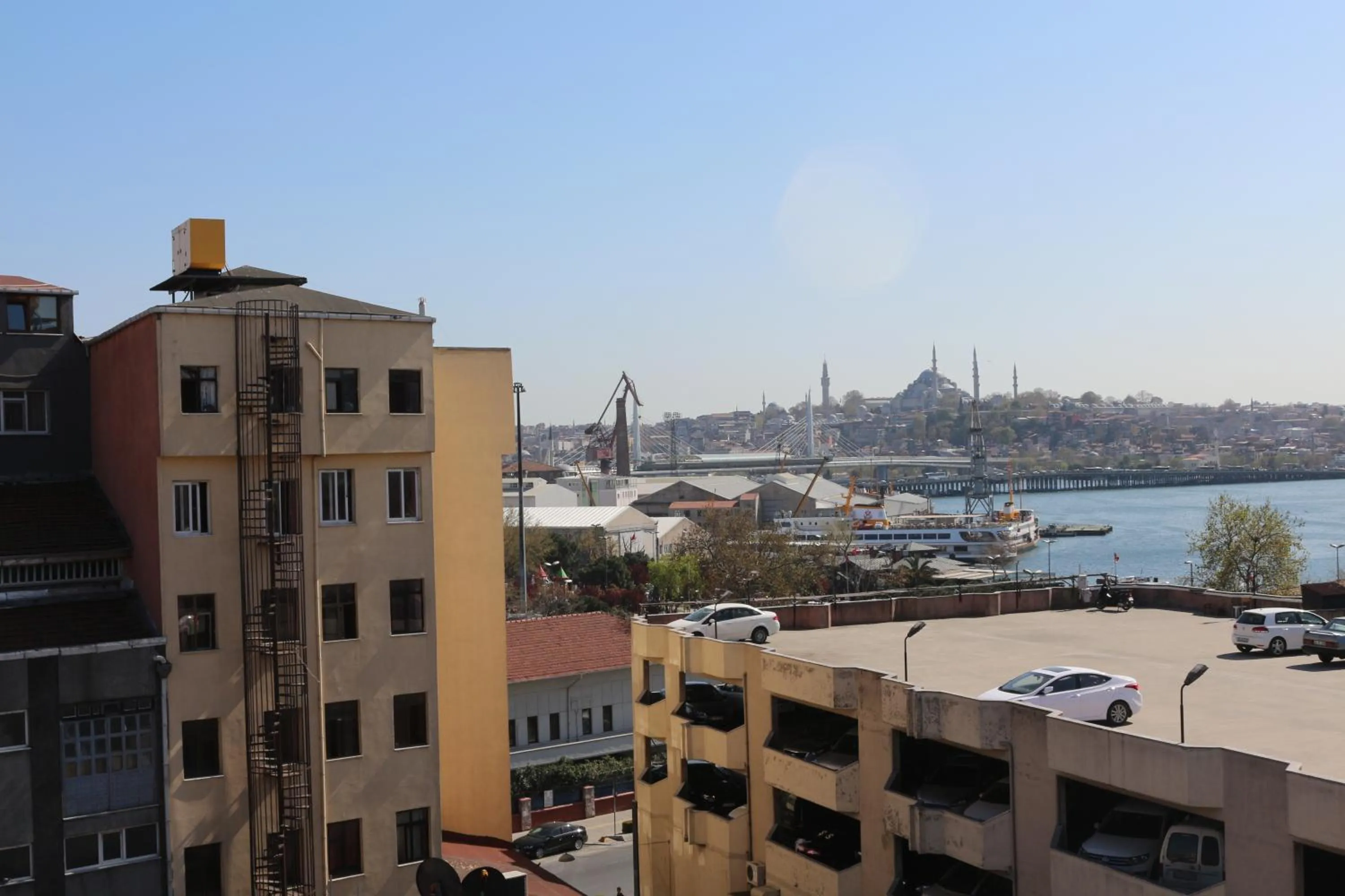 City view in Beyoglu Huzur Hotel