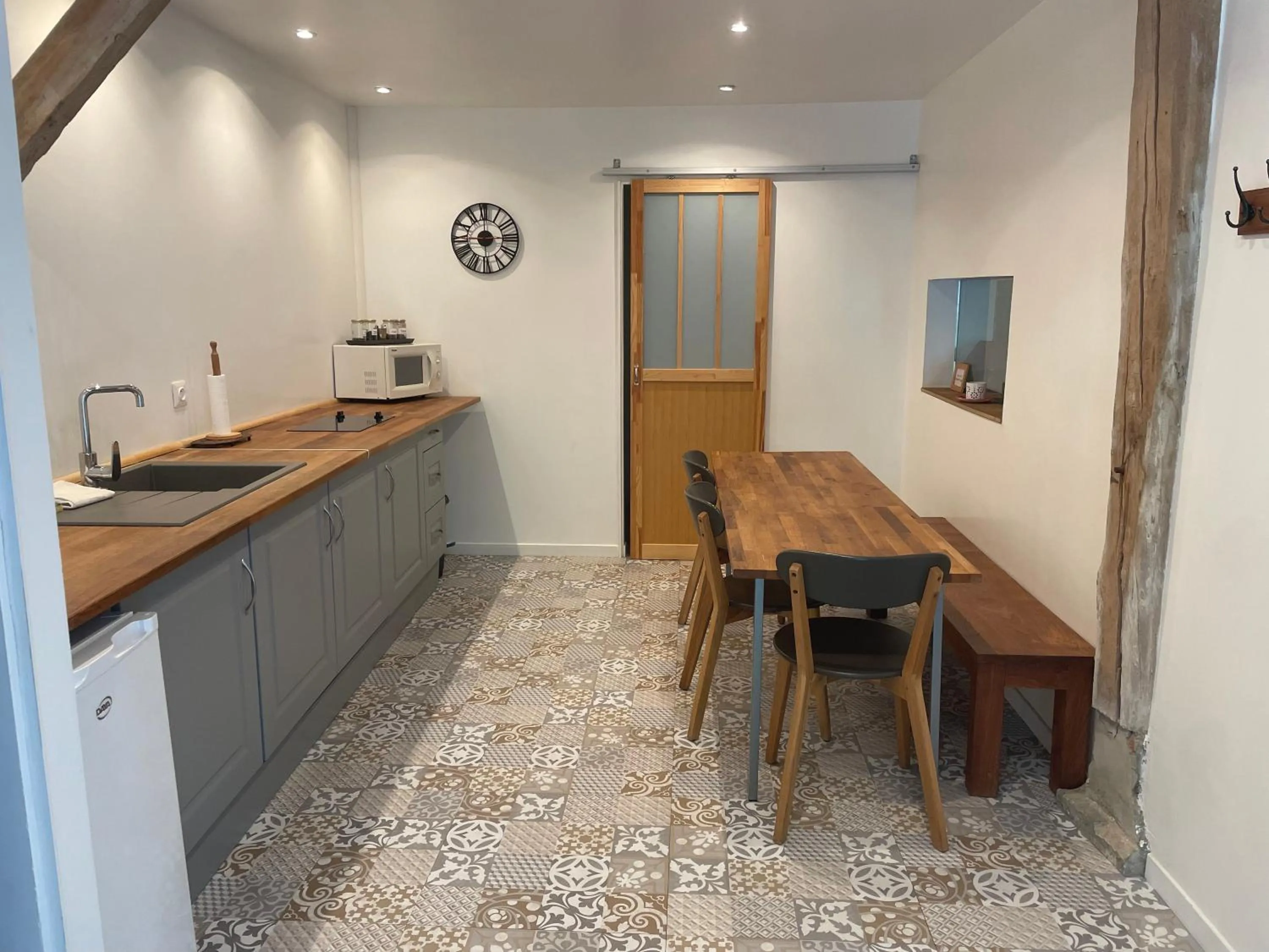 stove in Gîte Le Salon de Musique