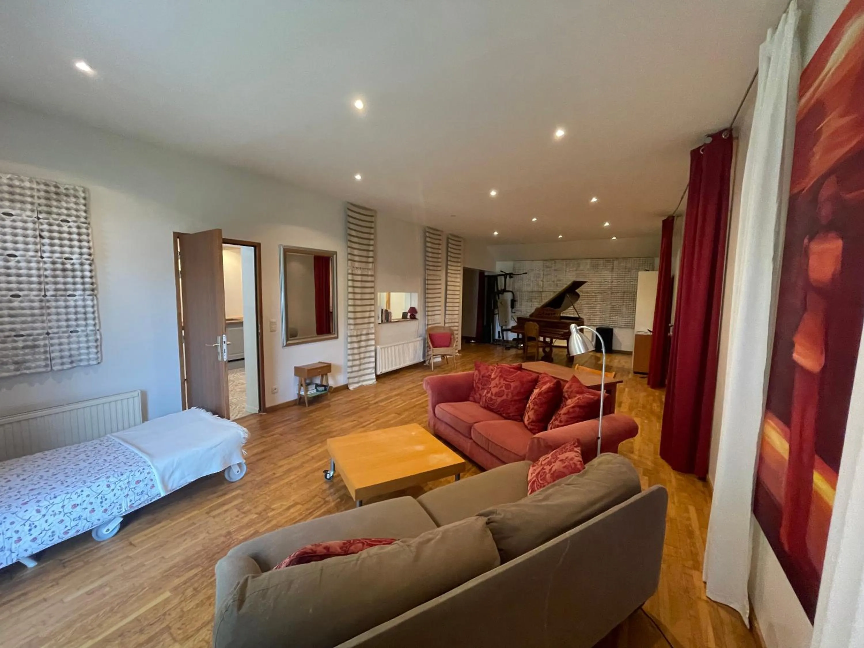 Seating area in Gîte Le Salon de Musique