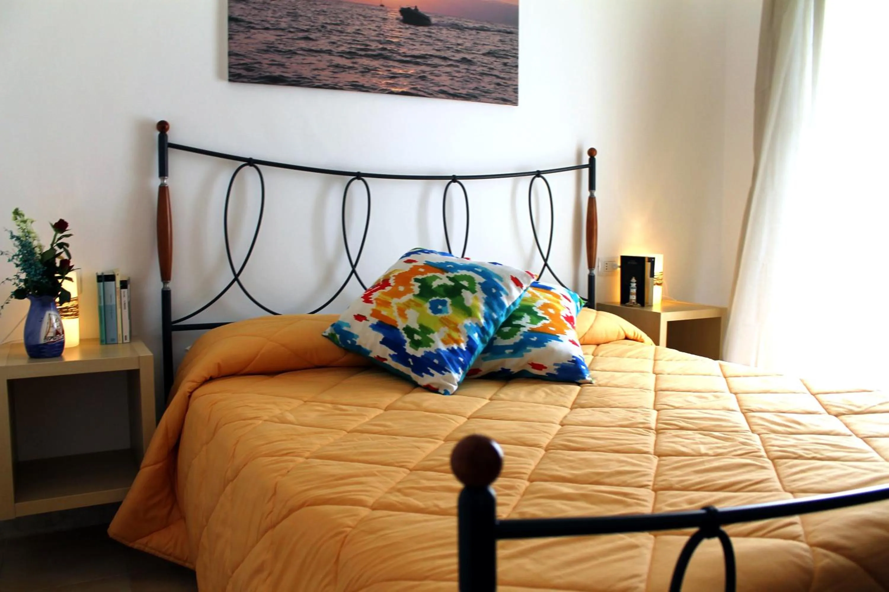 Bedroom in Il Vecchio e Il Mare Maratea
