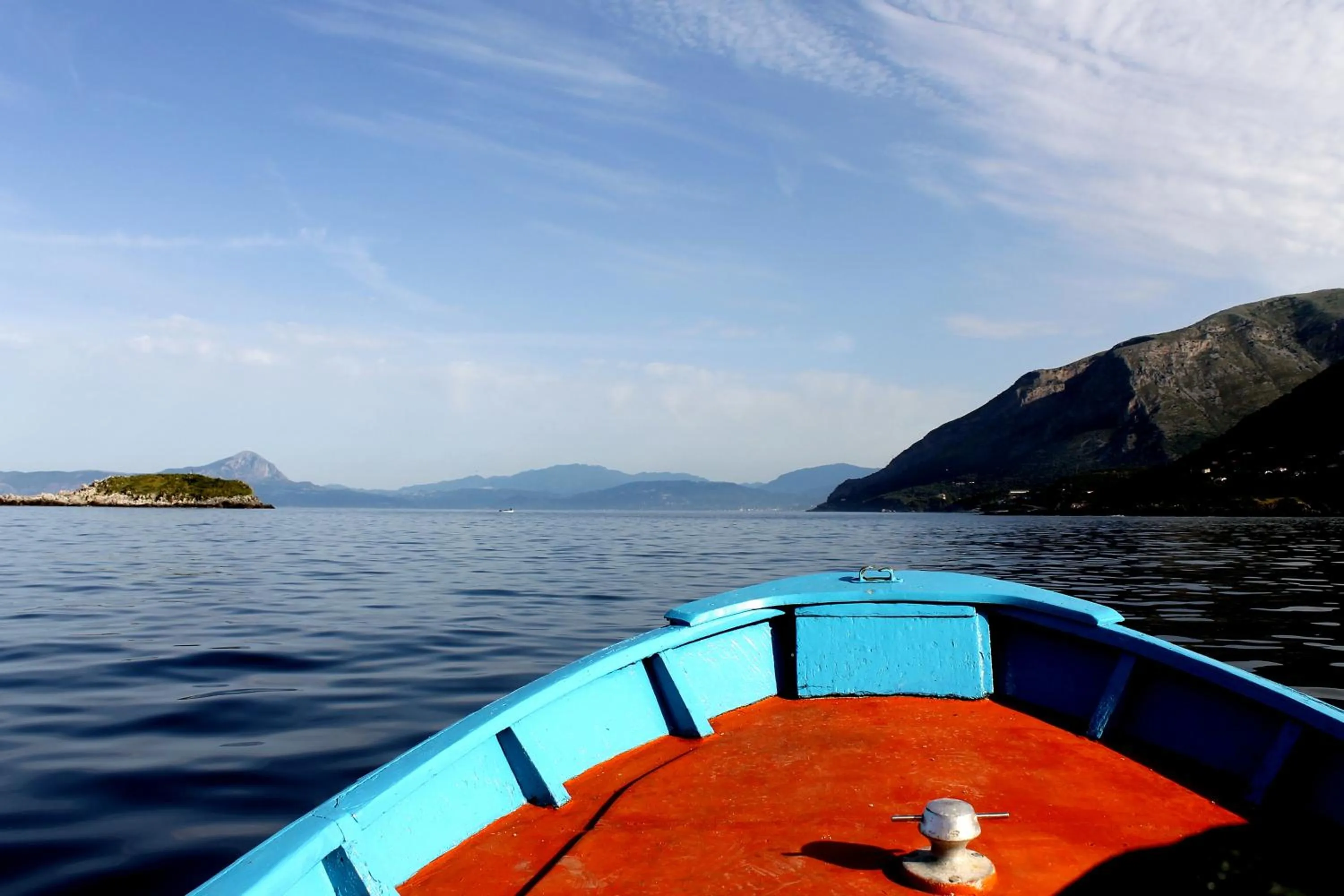 Natural landscape in Il Vecchio e Il Mare Maratea