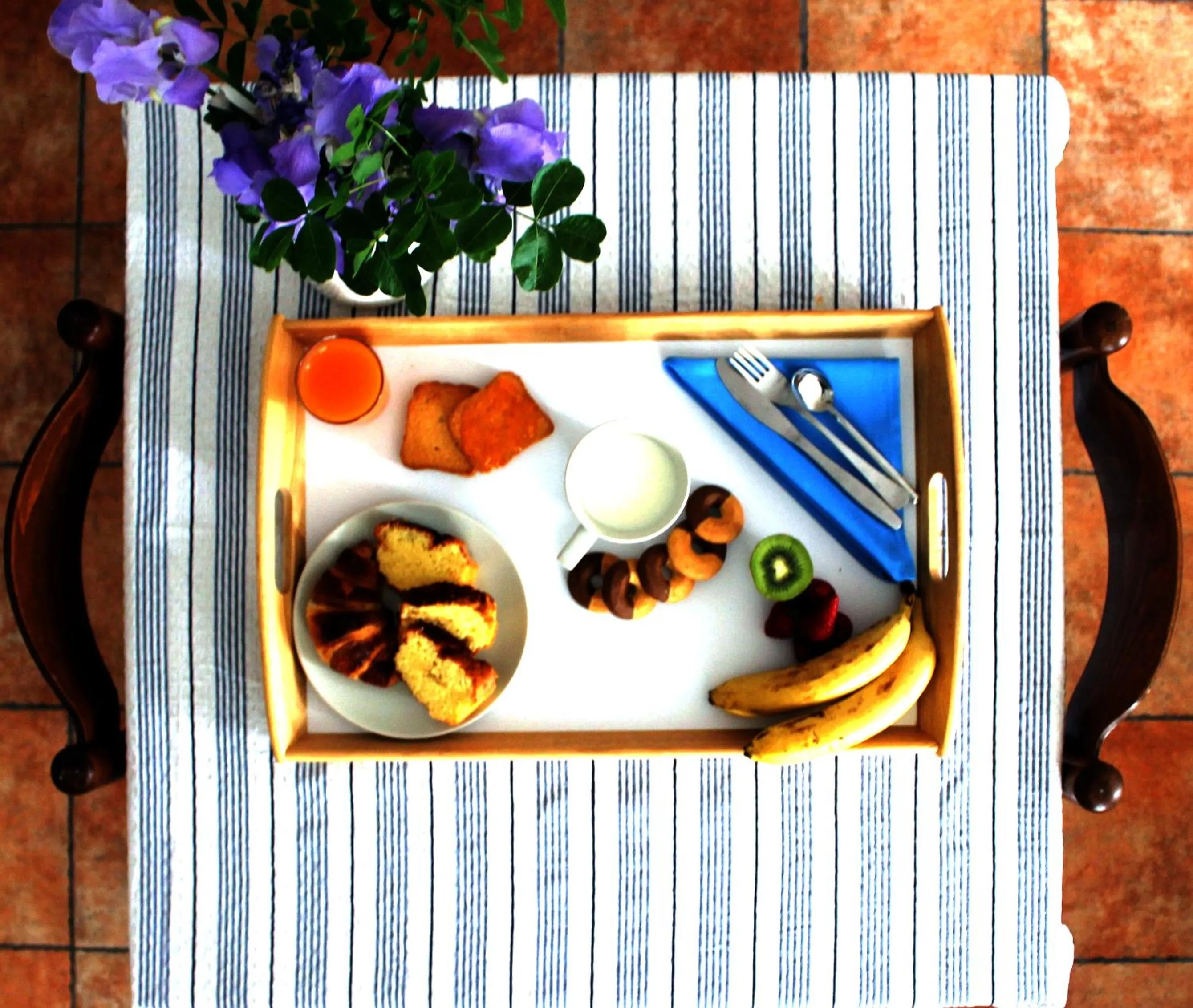 Continental breakfast in Il Vecchio e Il Mare Maratea