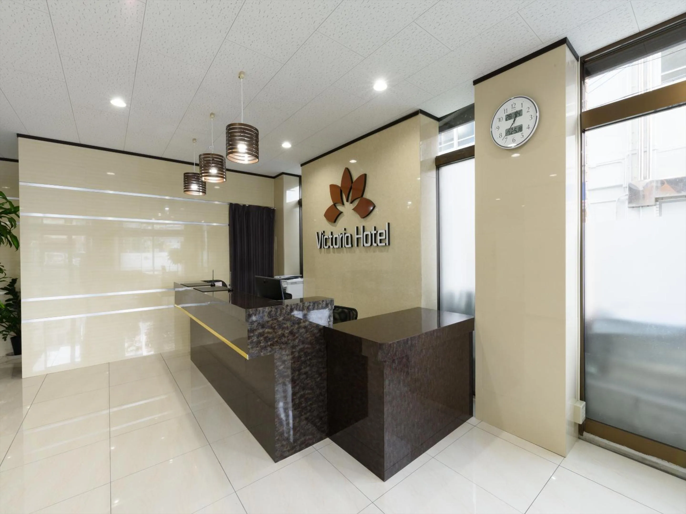 Lobby or reception in Victoria Hotel