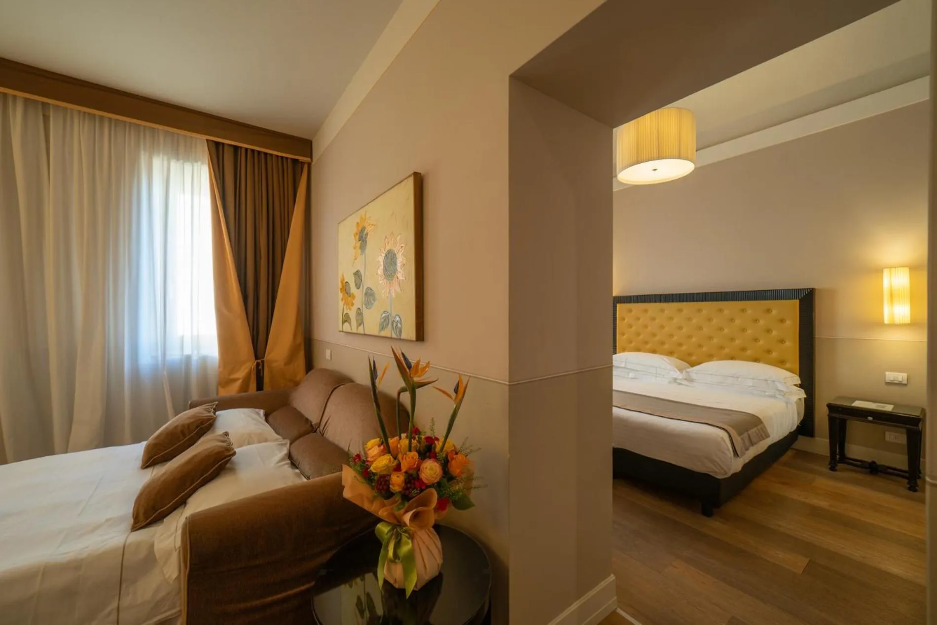 Bedroom, Bed in Hotel Palazzo San Lorenzo & Spa