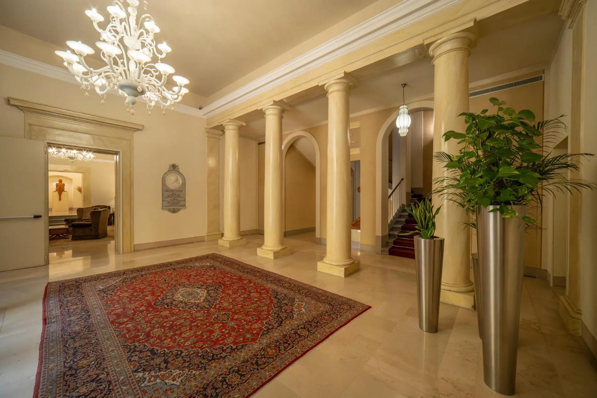 Lobby or reception in Hotel Palazzo San Lorenzo & Spa