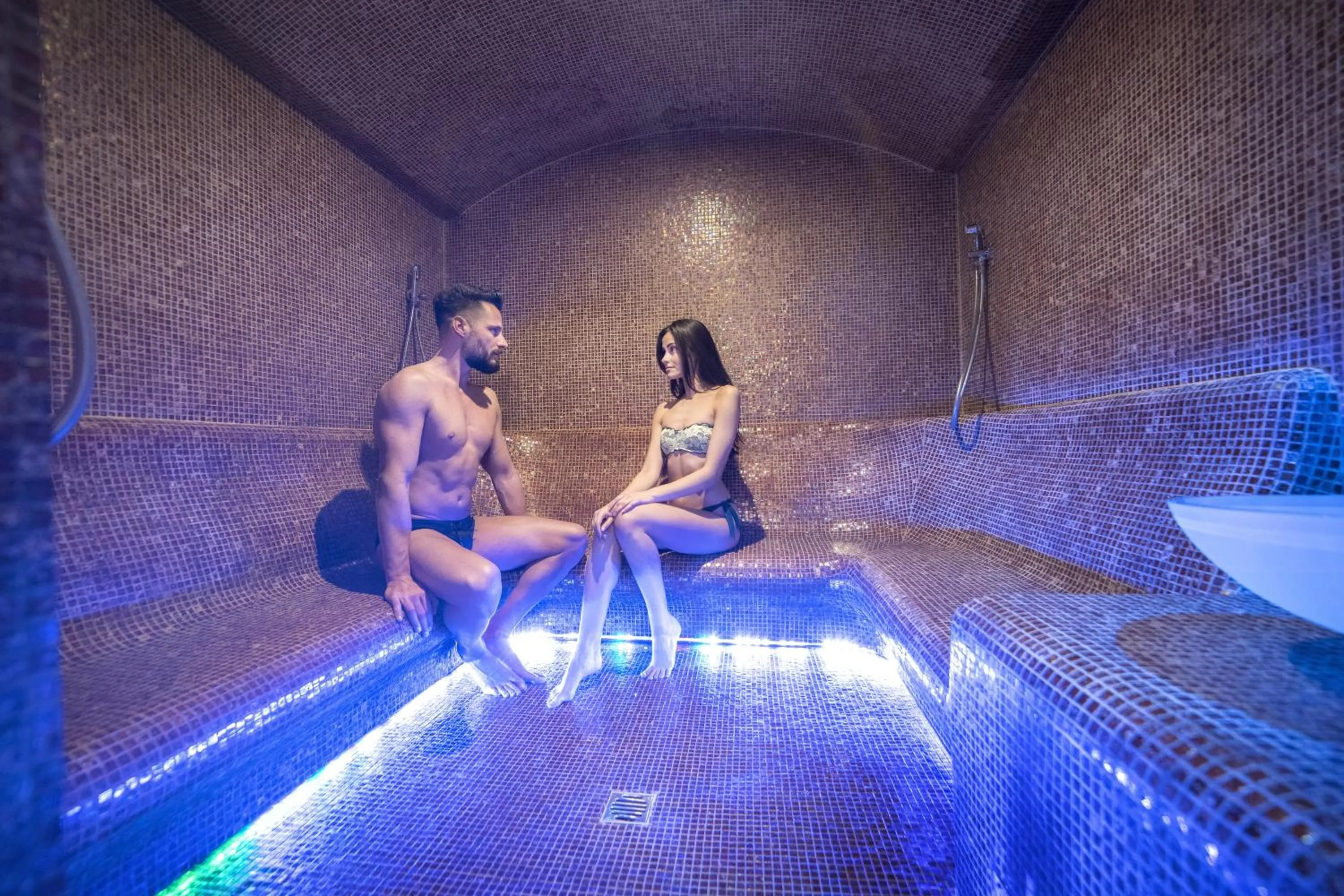 Steam room in Hotel Palazzo San Lorenzo & Spa