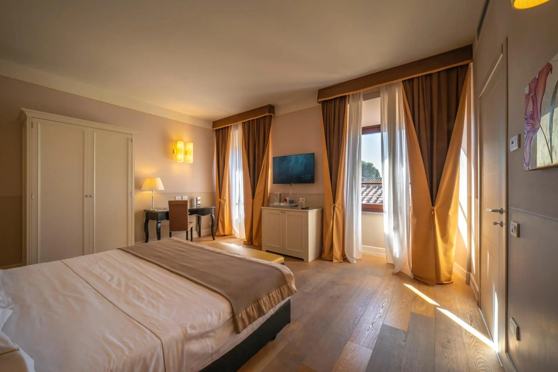 Bedroom, Bed in Hotel Palazzo San Lorenzo & Spa