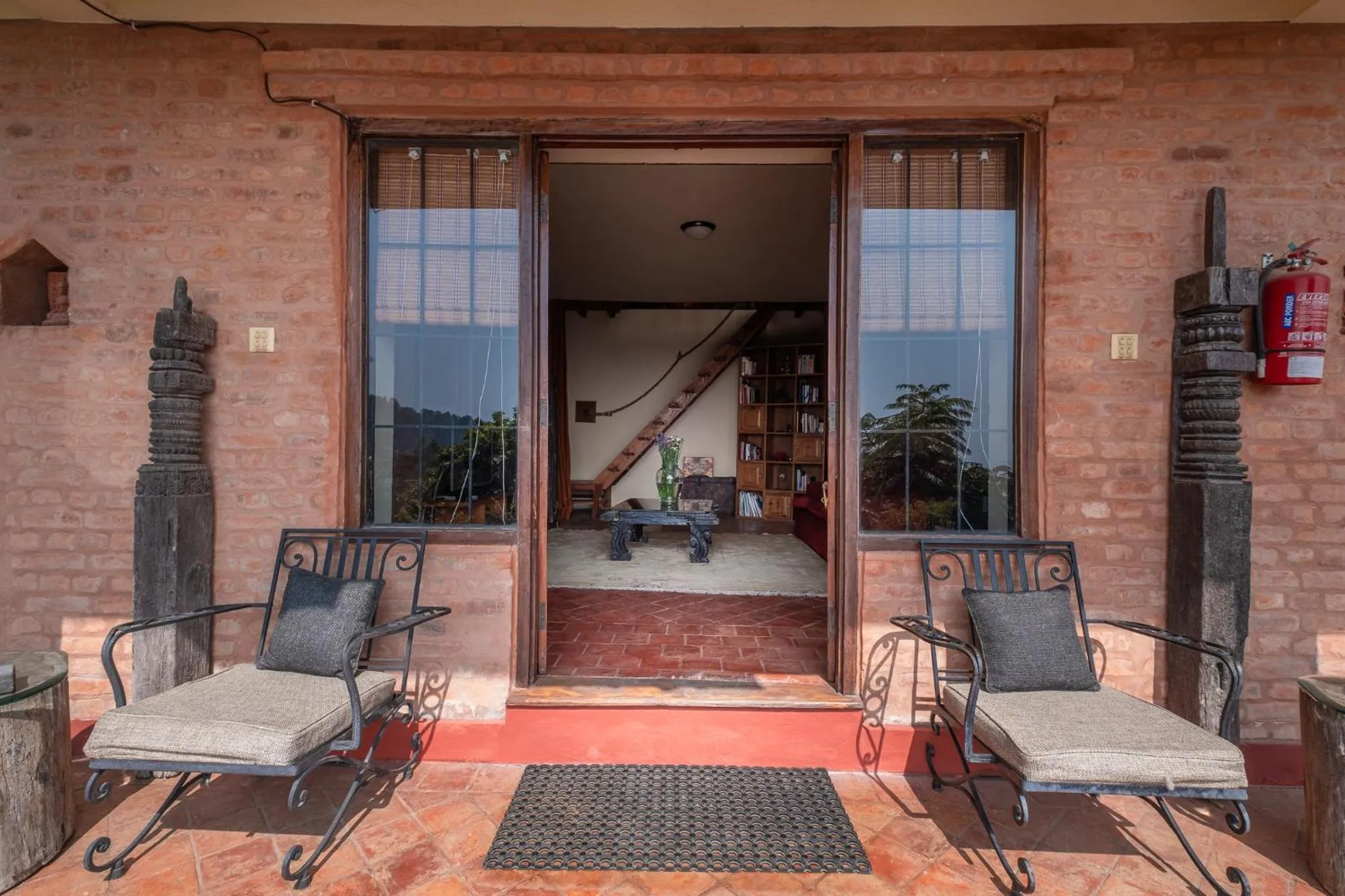 Balcony/Terrace in Shivapuri Heights Cottage