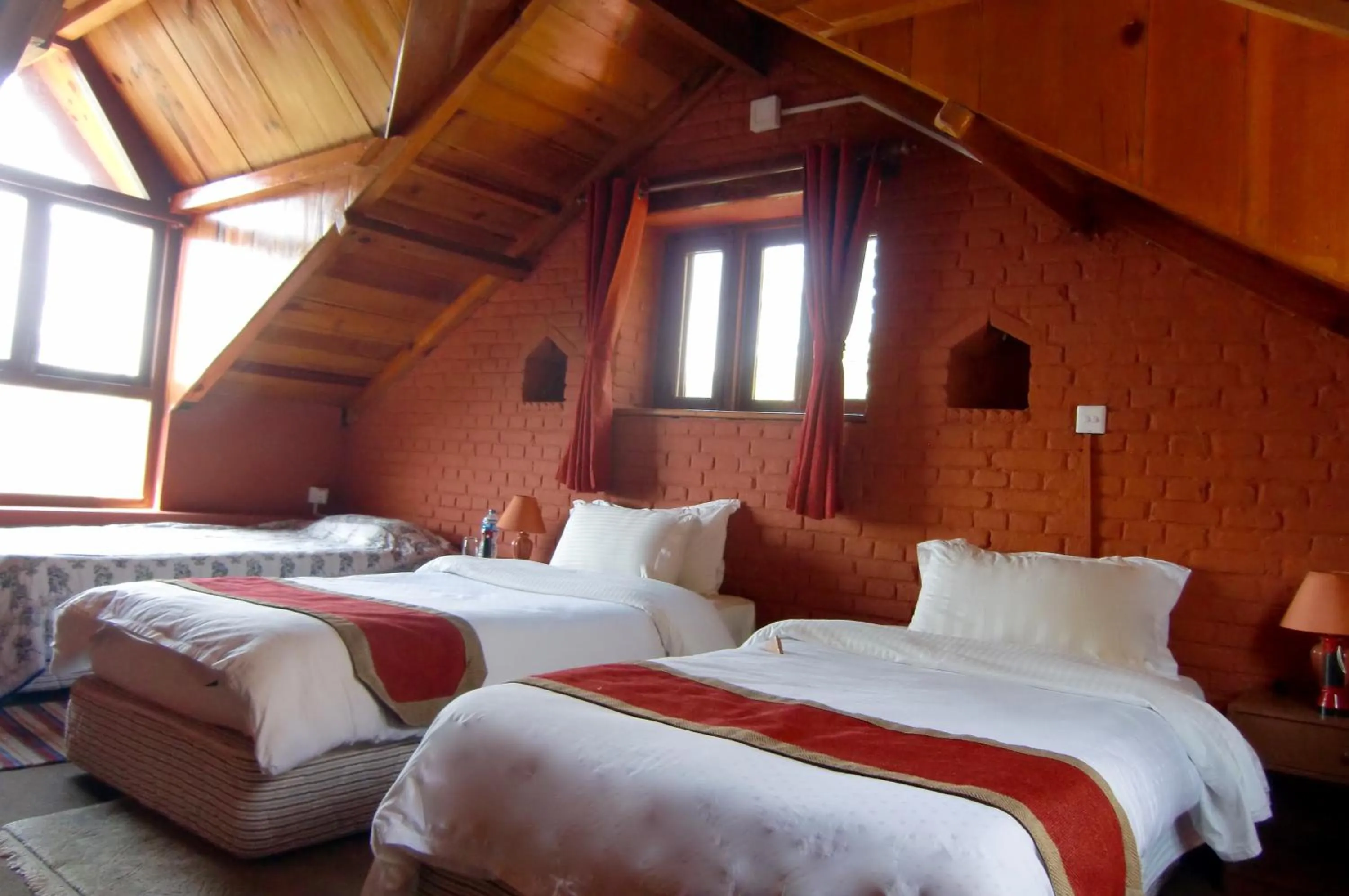 Autumn, Bed in Shivapuri Heights Cottage