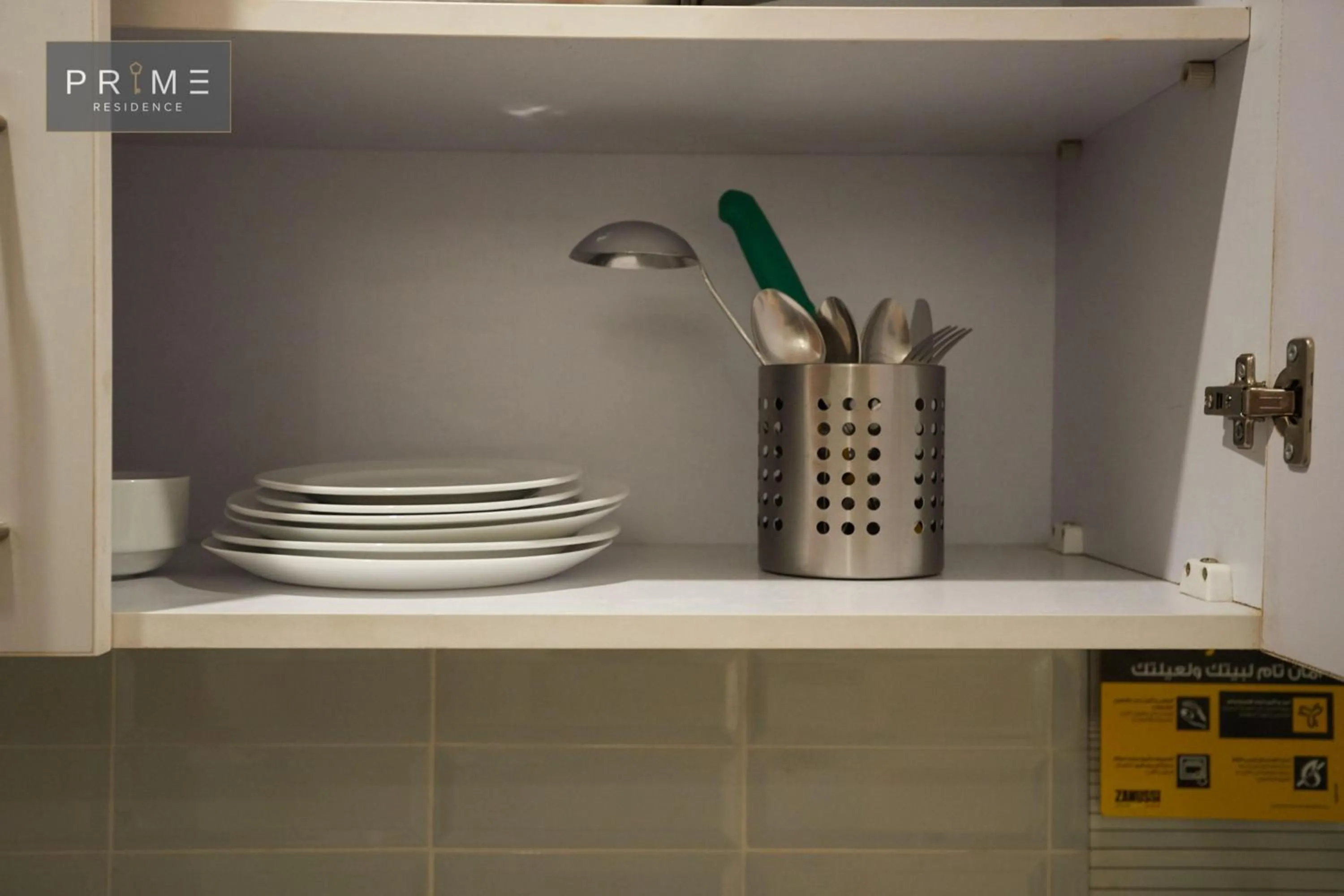 Kitchen or kitchenette in Prime Residence New Cairo