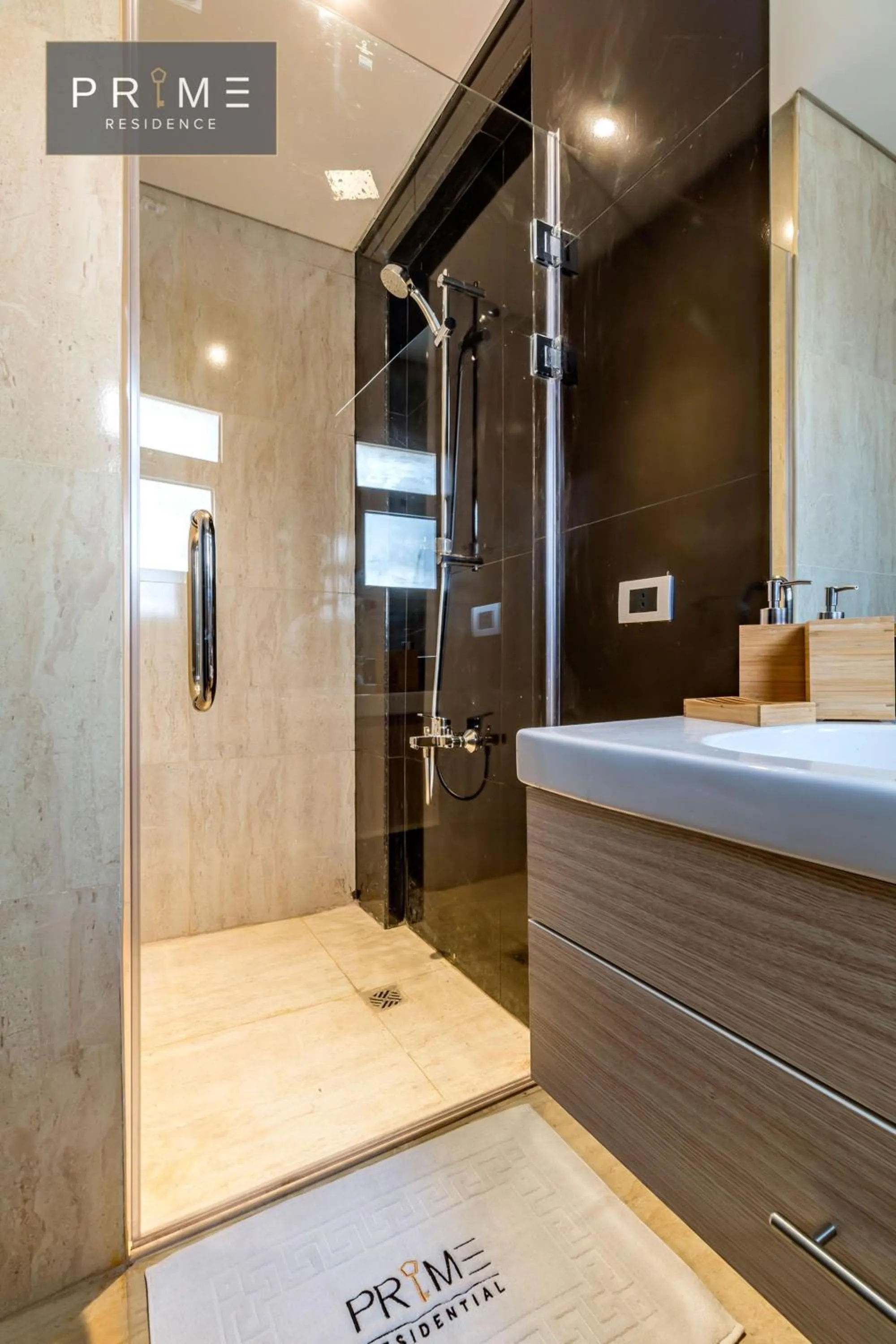 Bathroom in Prime Residence New Cairo