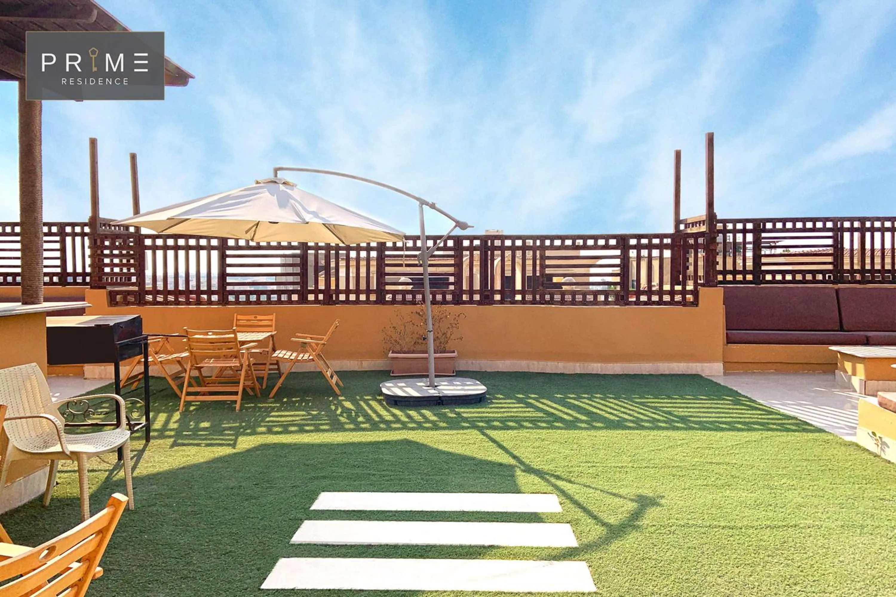 Balcony/Terrace in Prime Residence New Cairo