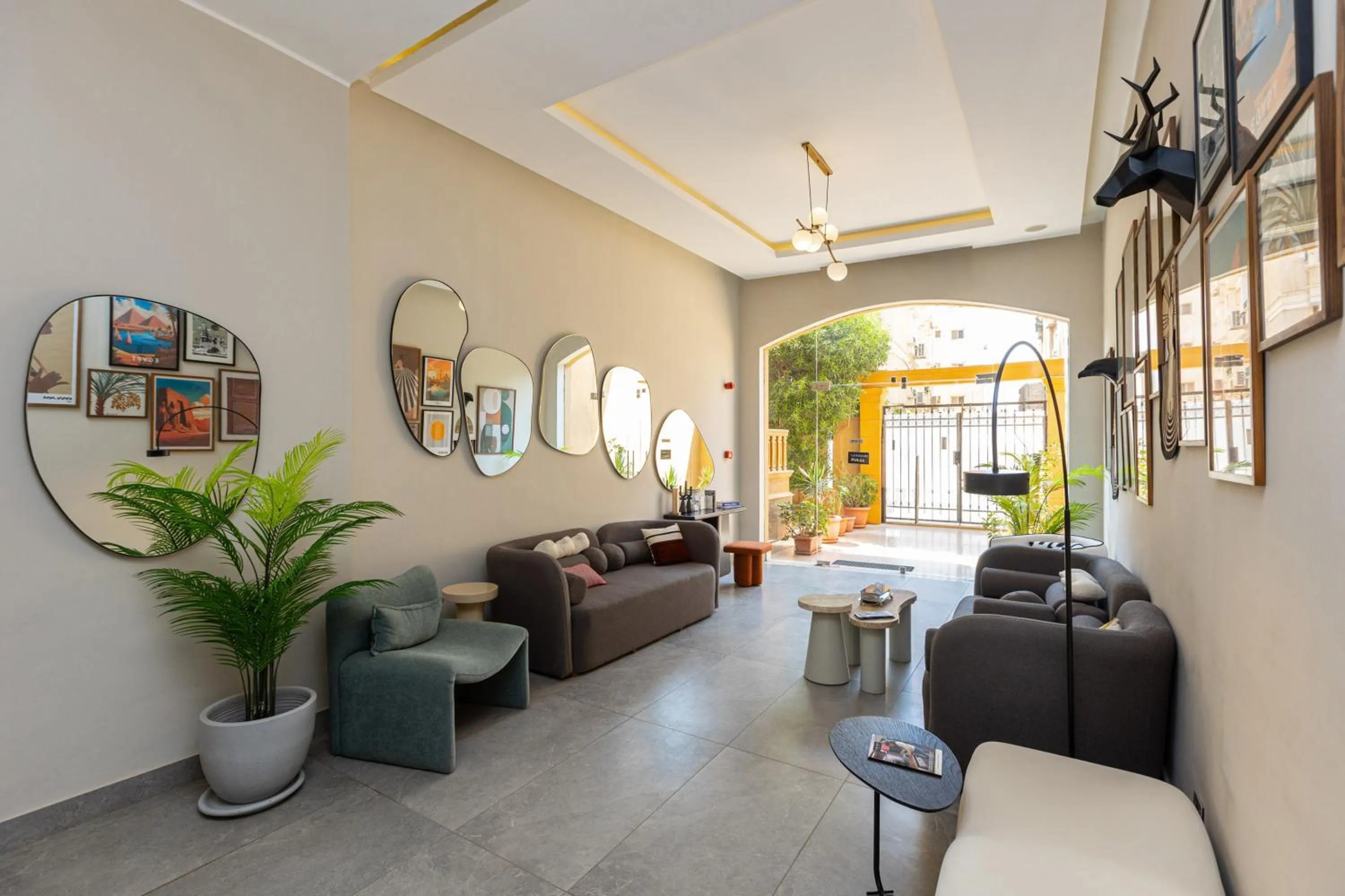 Lobby or reception in Prime Residence New Cairo