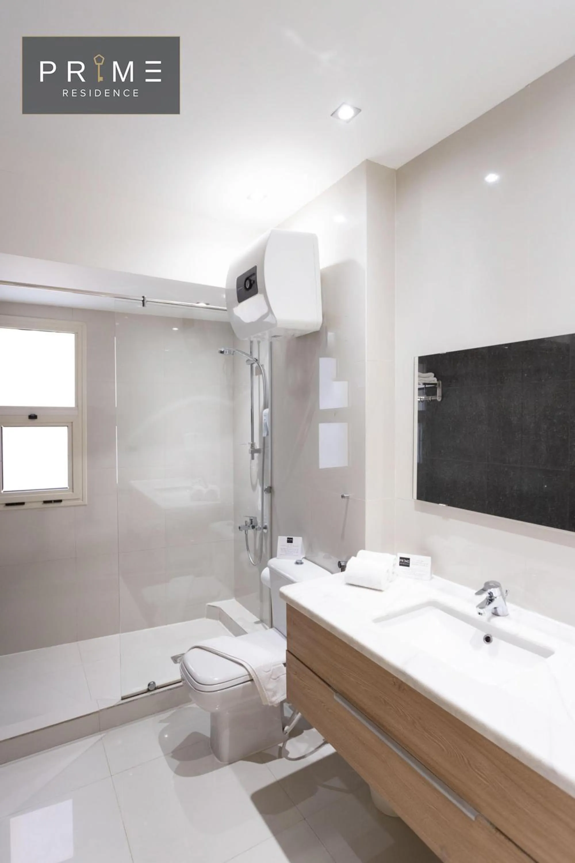 Bathroom in Prime Residence New Cairo