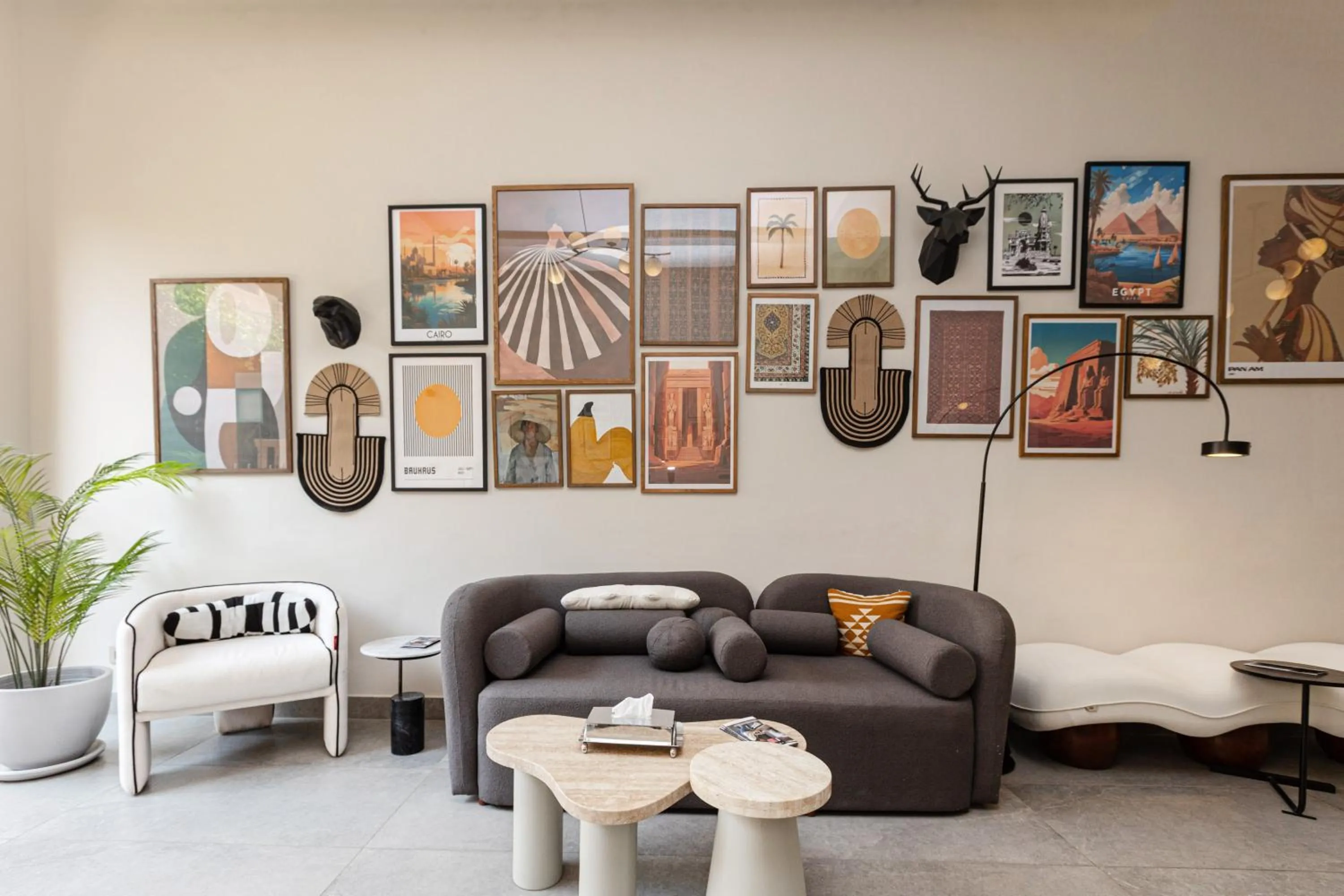 Lobby or reception in Prime Residence New Cairo