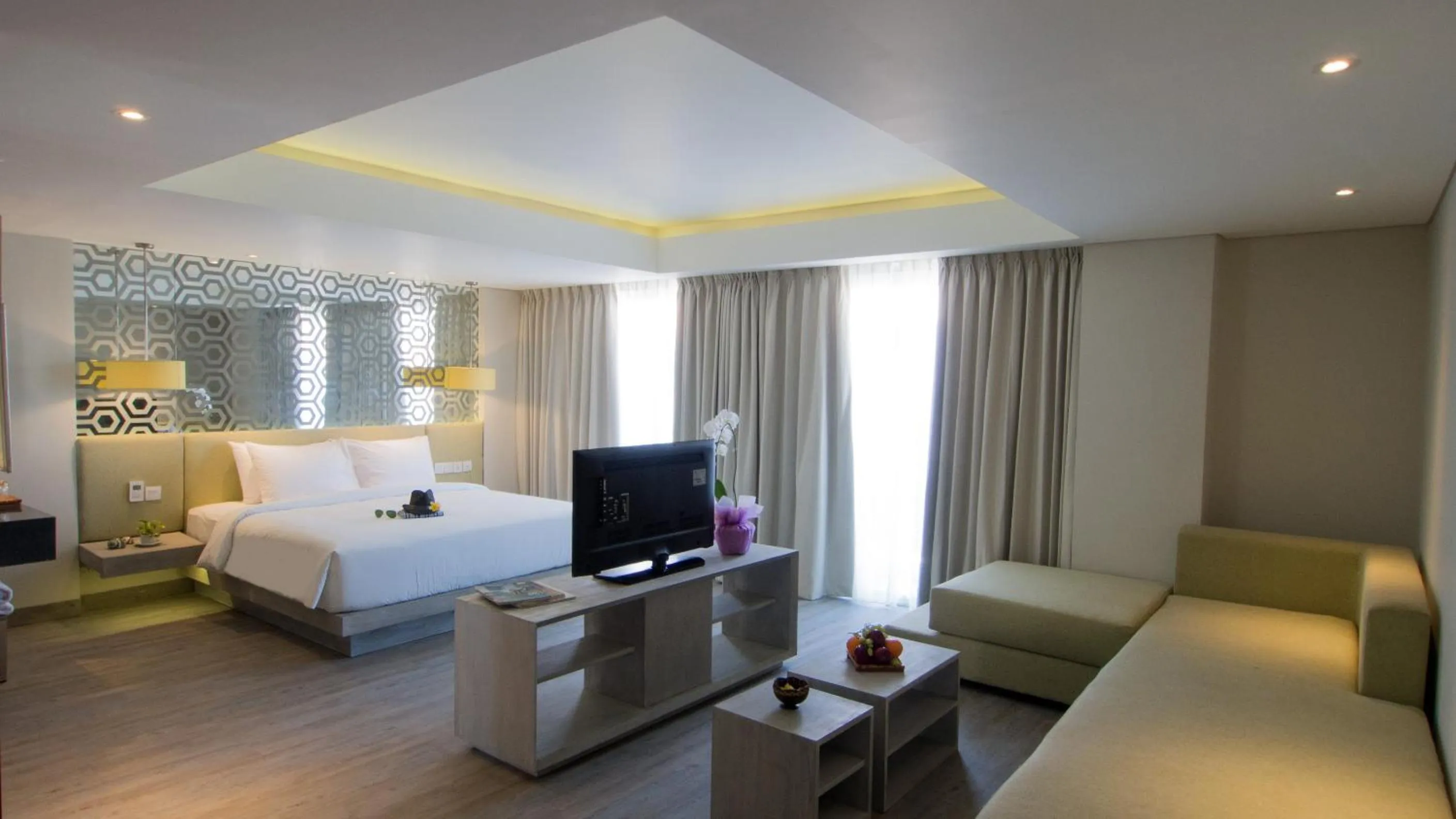 Photo of the whole room, Bed in Hotel Daun Bali Seminyak