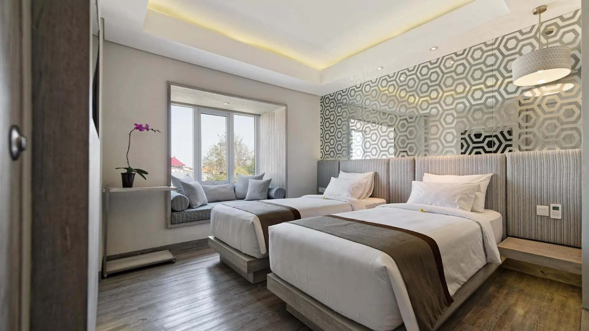 Bedroom, Bed in Hotel Daun Bali Seminyak