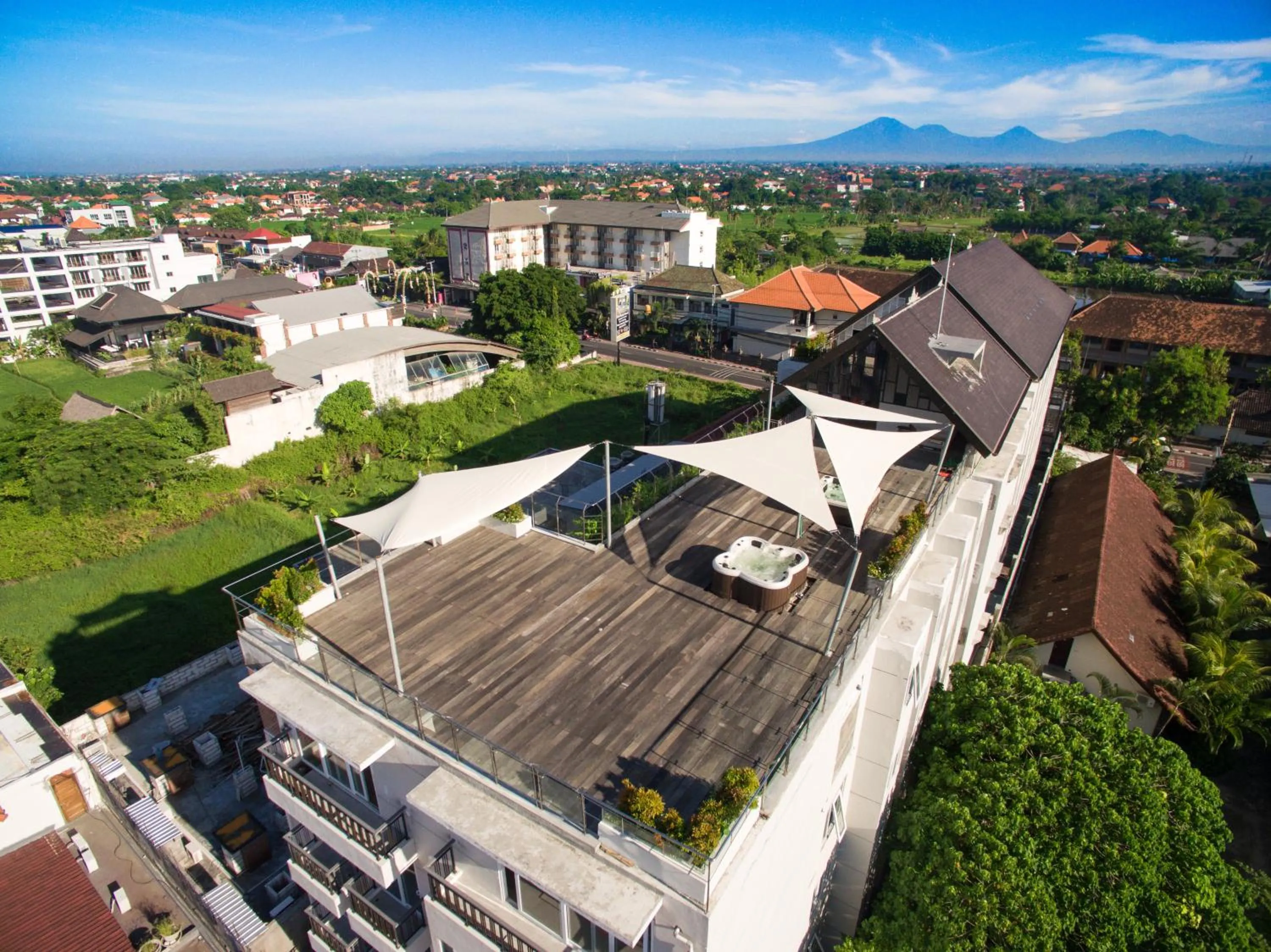 Bird's eye view in Hotel Daun Bali Seminyak