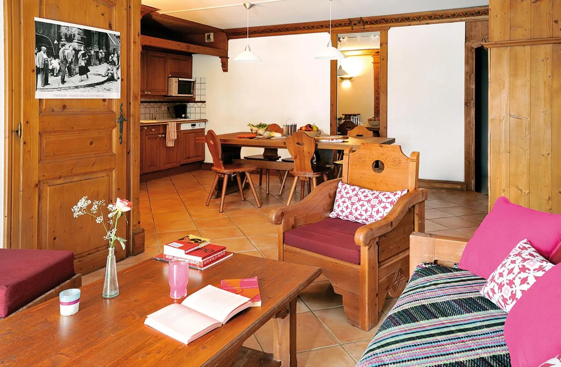 Living room in Lagrange Vacances Le Cristal d'Argentière