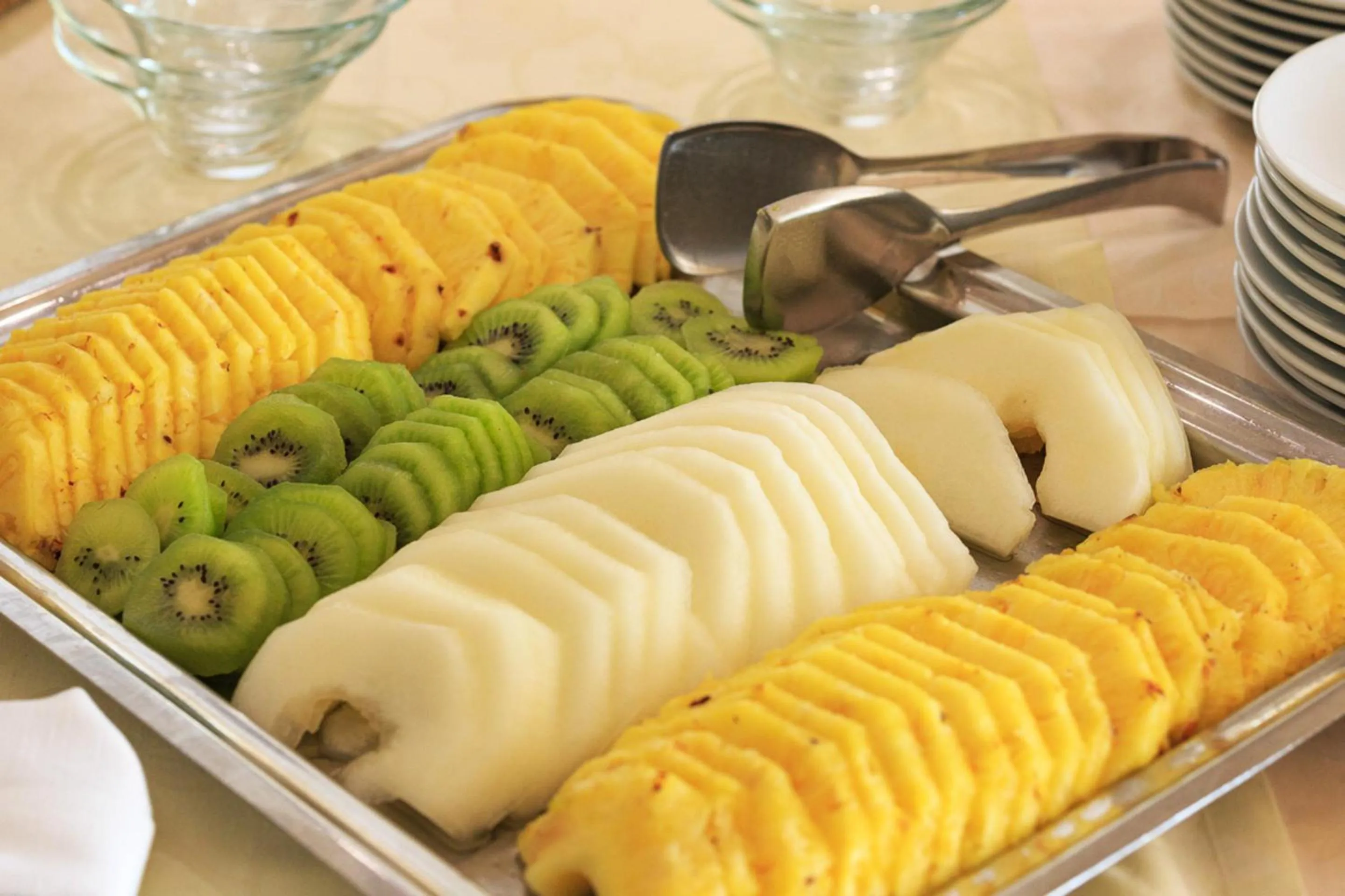 Continental breakfast in Grand Hotel Mediterranee