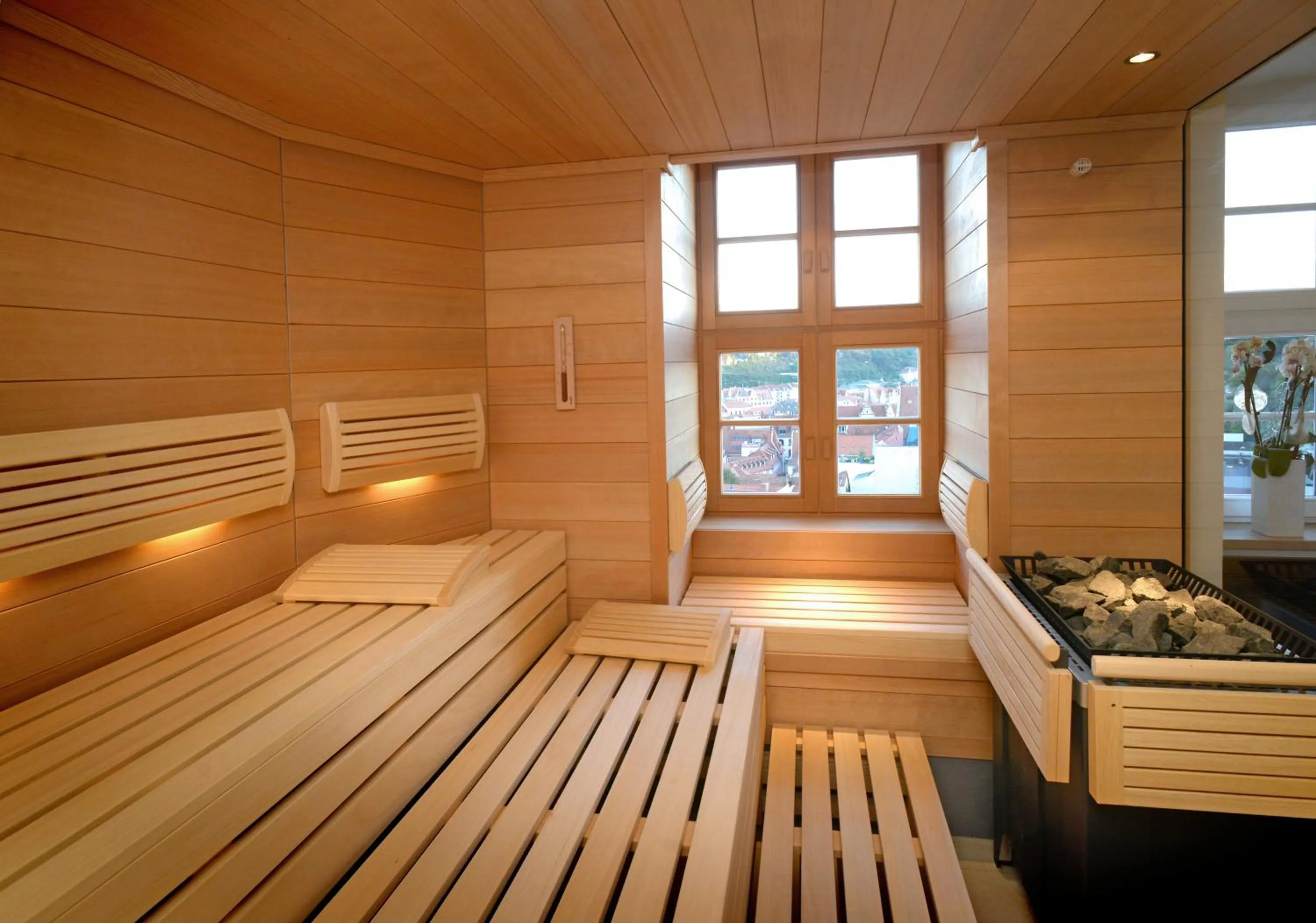 Sauna in Romantik Hotel Burgkeller Residenz Kerstinghaus