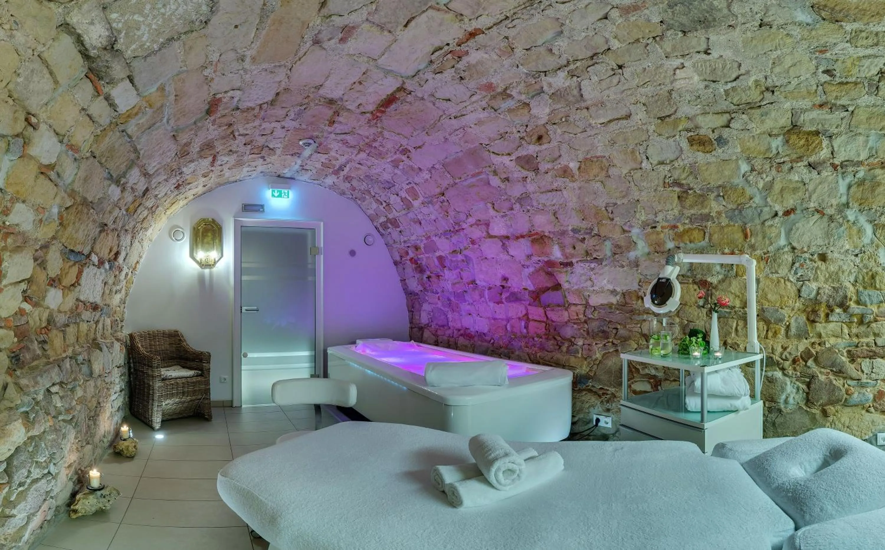 Sauna in Romantik Hotel Burgkeller Residenz Kerstinghaus