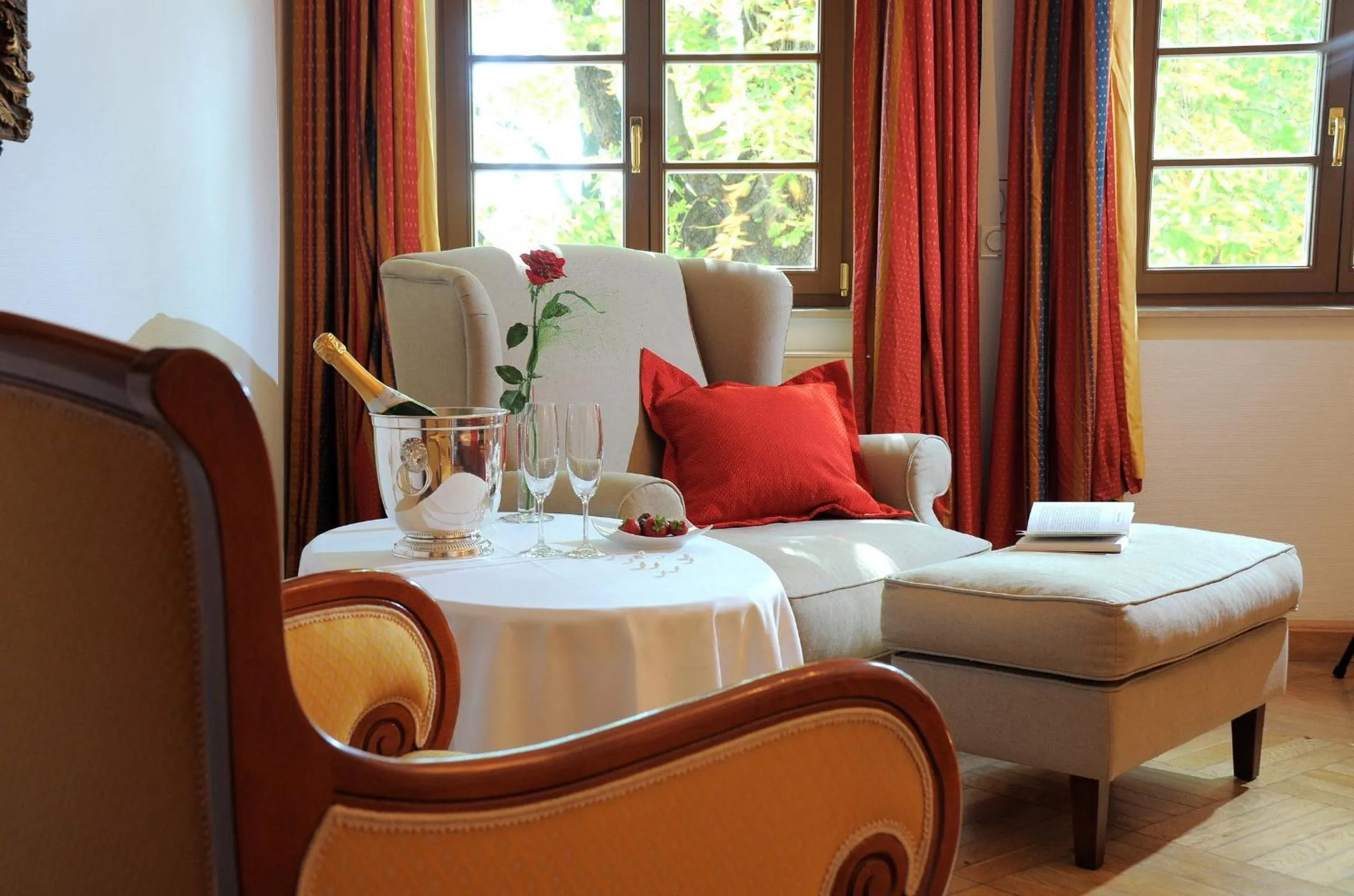 Living room in Romantik Hotel Burgkeller Residenz Kerstinghaus