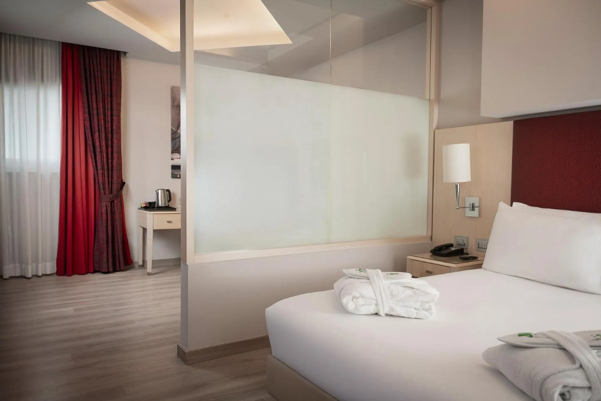 Bed in Just Hotel Lomazzo Fiera