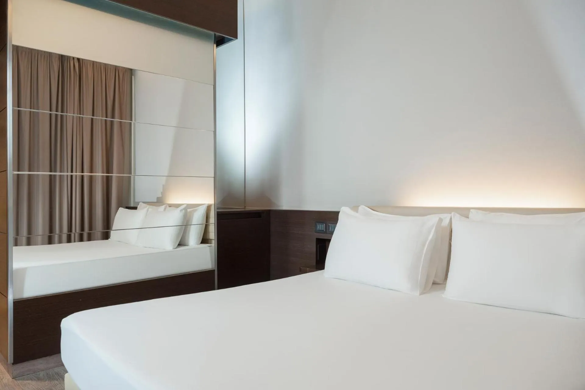 Bed in Just Hotel Lomazzo Fiera